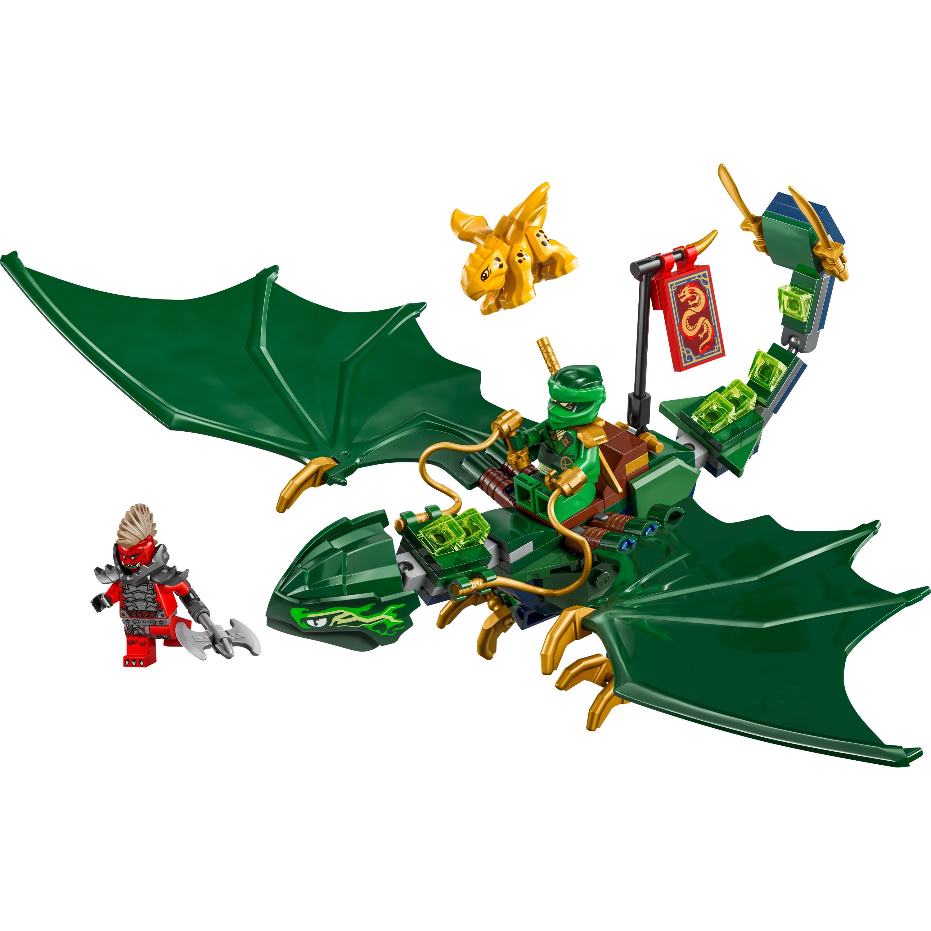 LEGO 71829 NINJAGO Lloyd's Green Forest Dragon