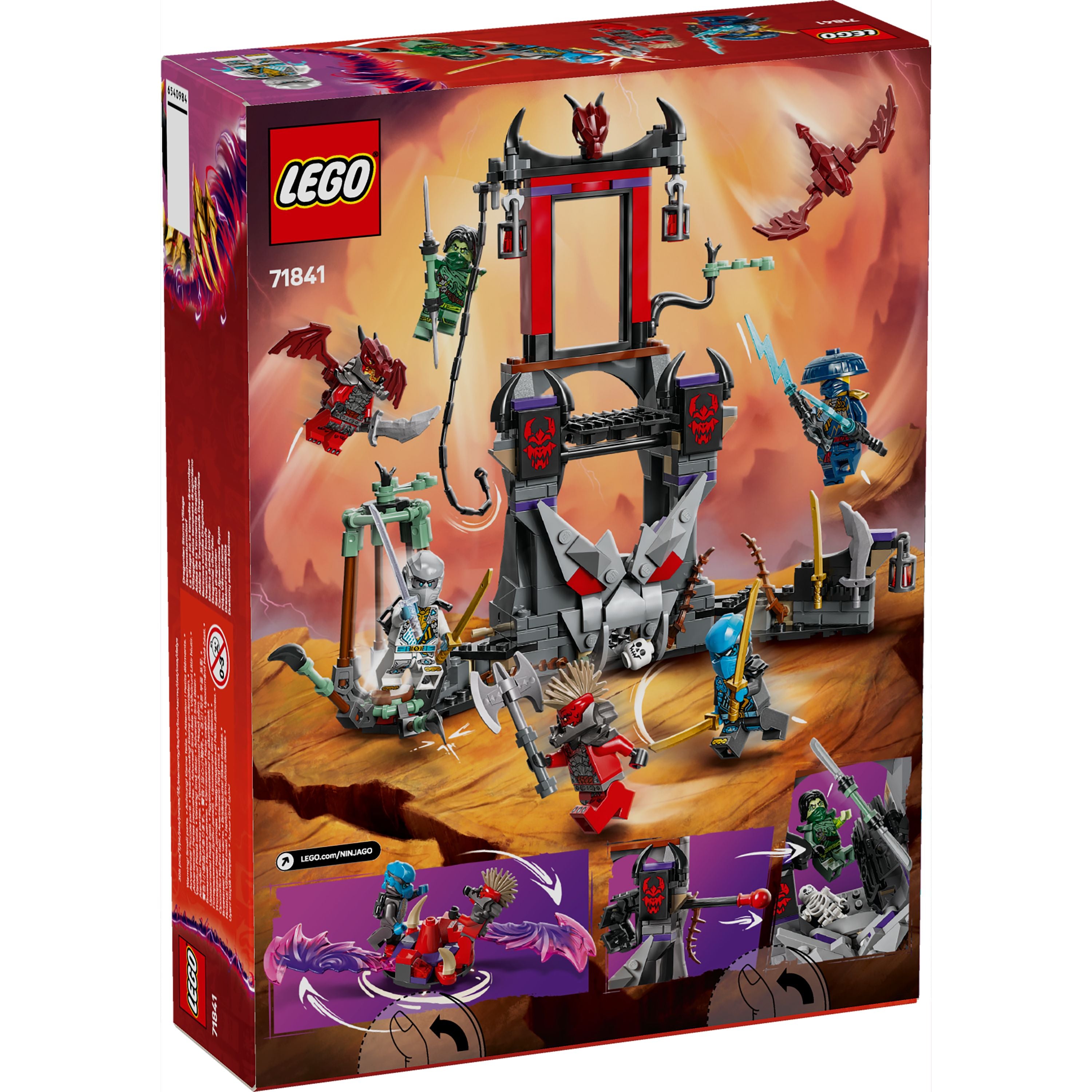 LEGO 71841 NINJAGO Dragonian Storm Village