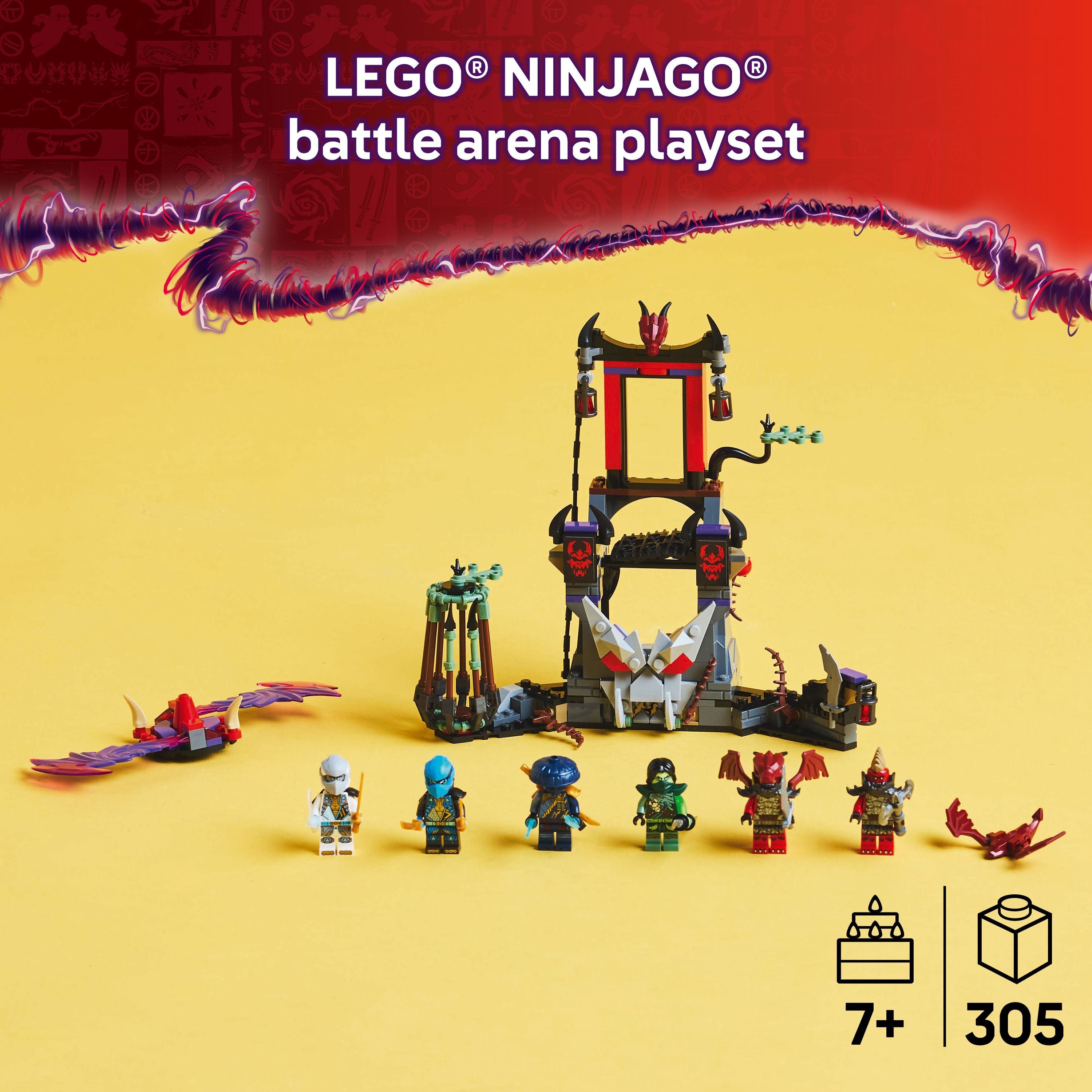 LEGO 71841 NINJAGO Dragonian Storm Village