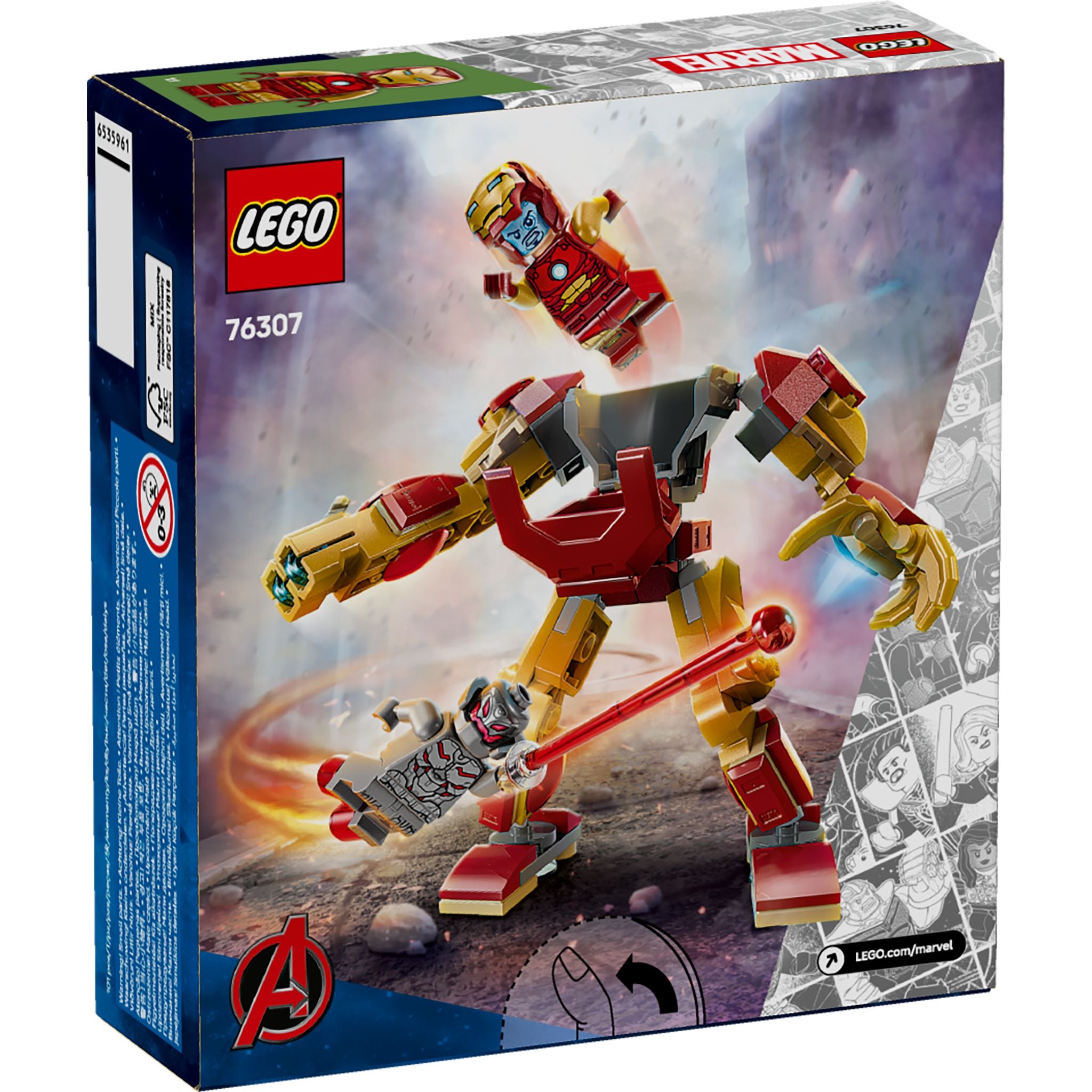 LEGO 76307 Marvel Super Heroes Iron Man Mech vs. Ultron