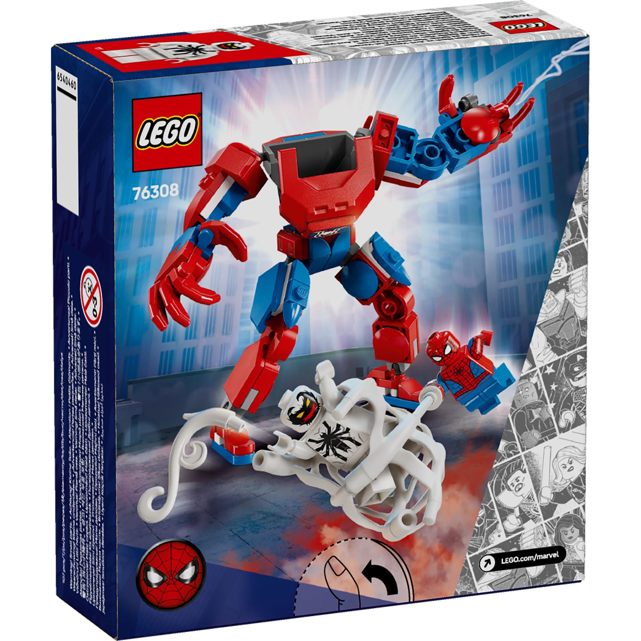 LEGO 76308 Super Heroes Marvel Spider-Man Mech vs. Anti-Venom