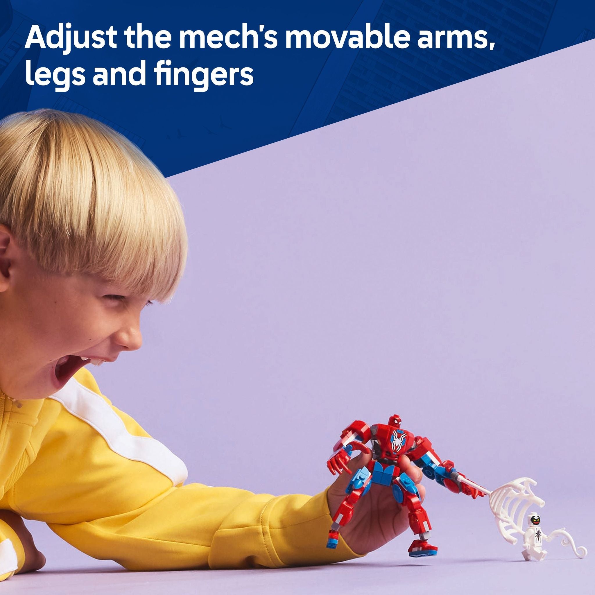 LEGO 76308 Super Heroes Marvel Spider-Man Mech vs. Anti-Venom