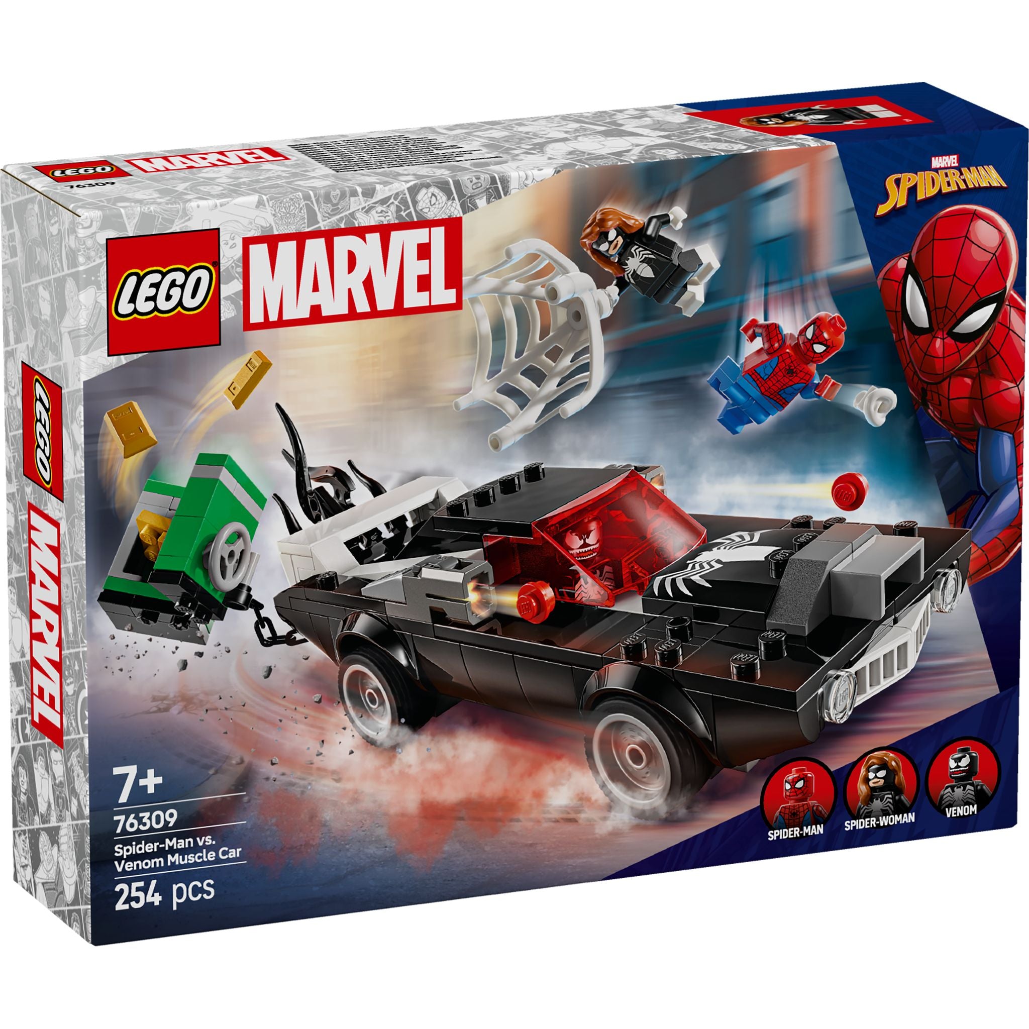 LEGO 76309 Super Heroes Spider-Man vs. Venom Muscle Car