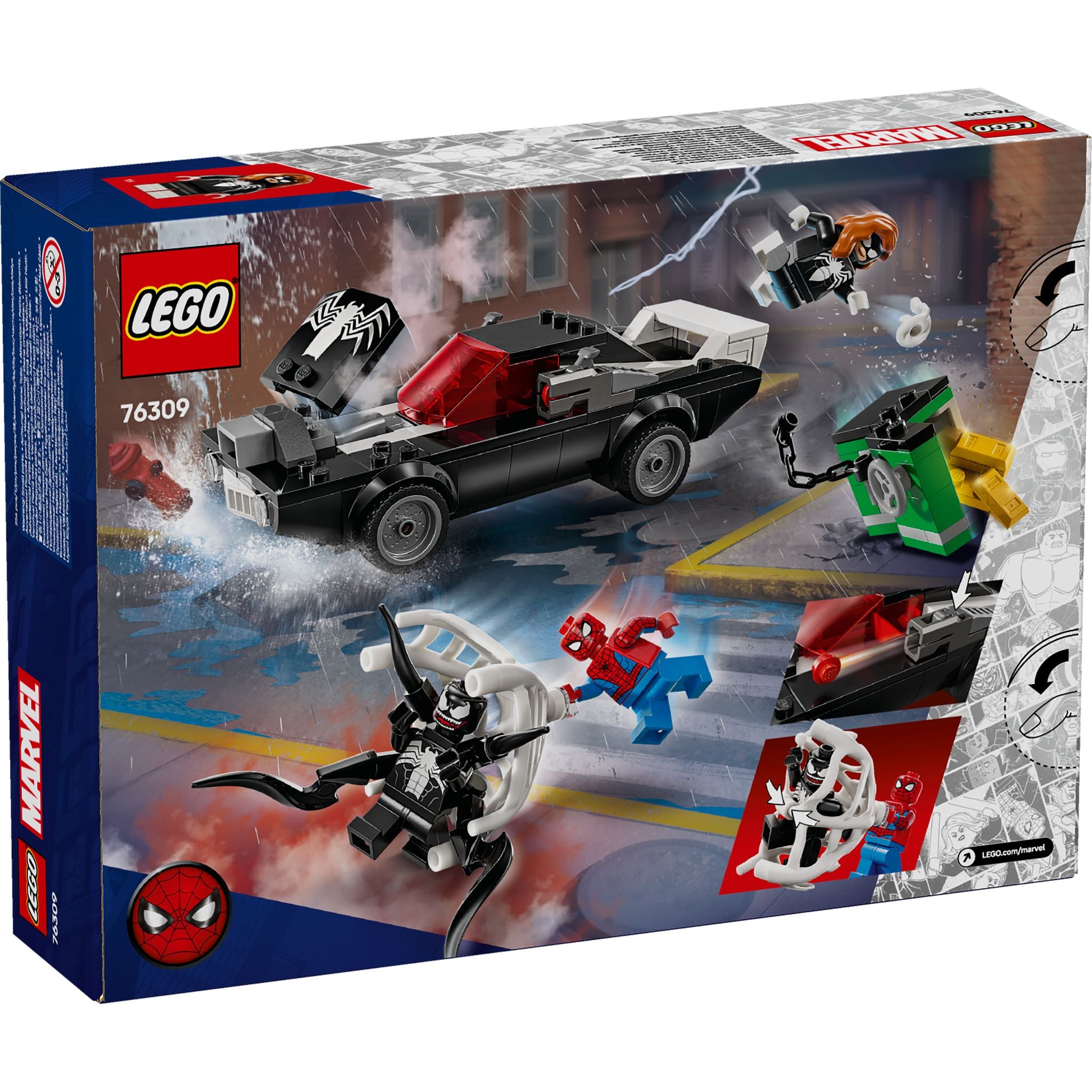 LEGO 76309 Super Heroes Spider-Man vs. Venom Muscle Car