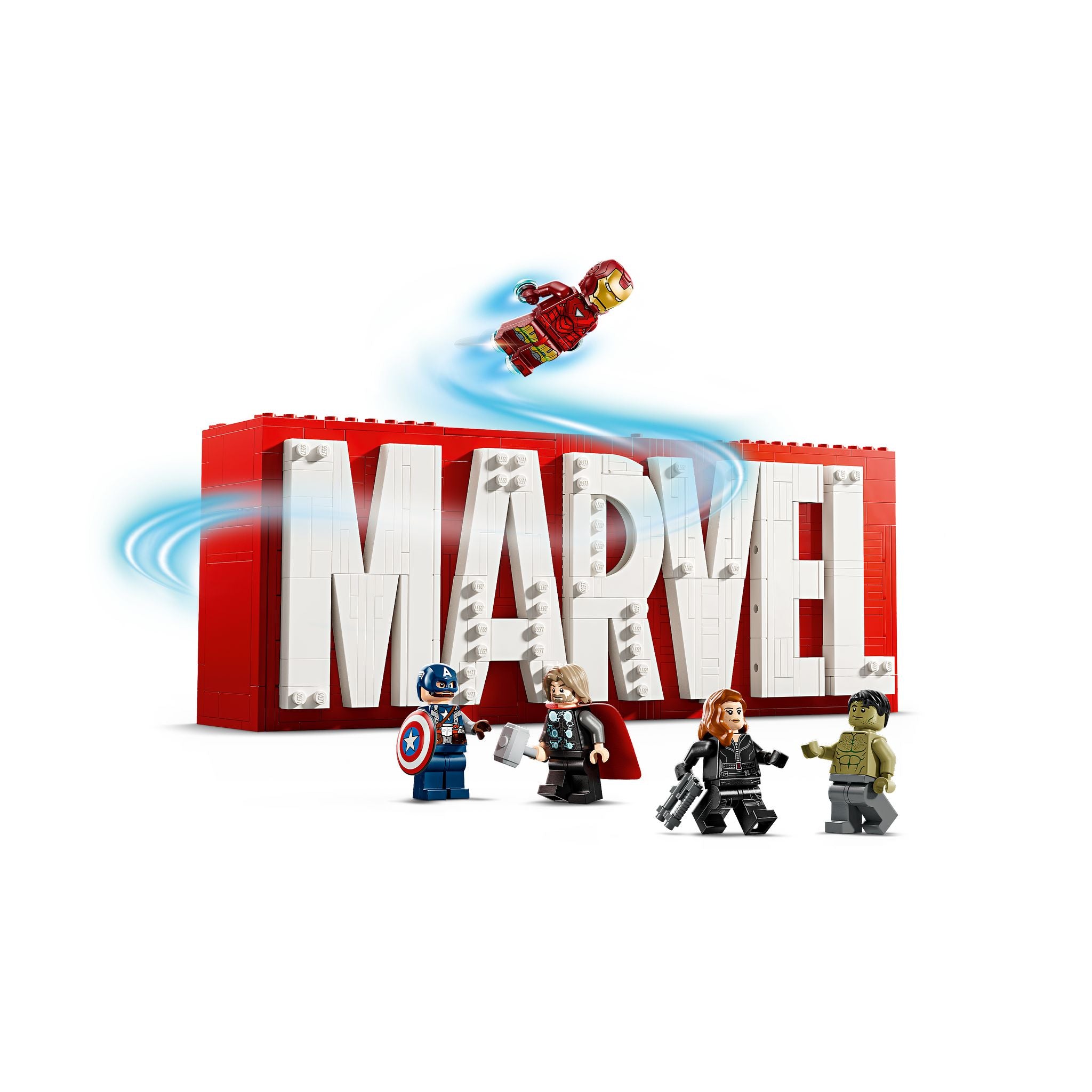LEGO 76313 Marvel Super Heroes MARVEL Logo & Minifigures