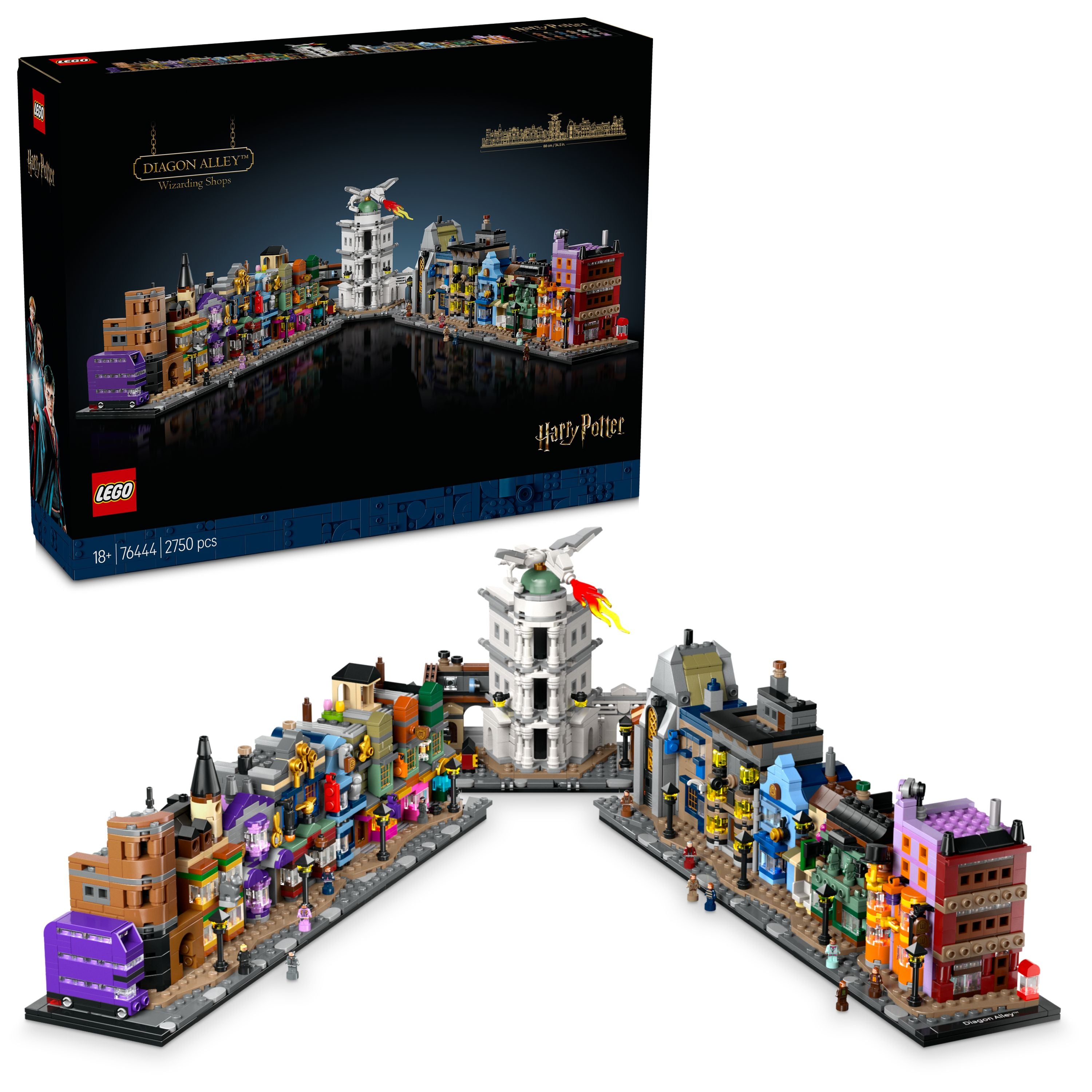 LEGO 76444 Harry Potter Diagon Alley Wizarding Shops
