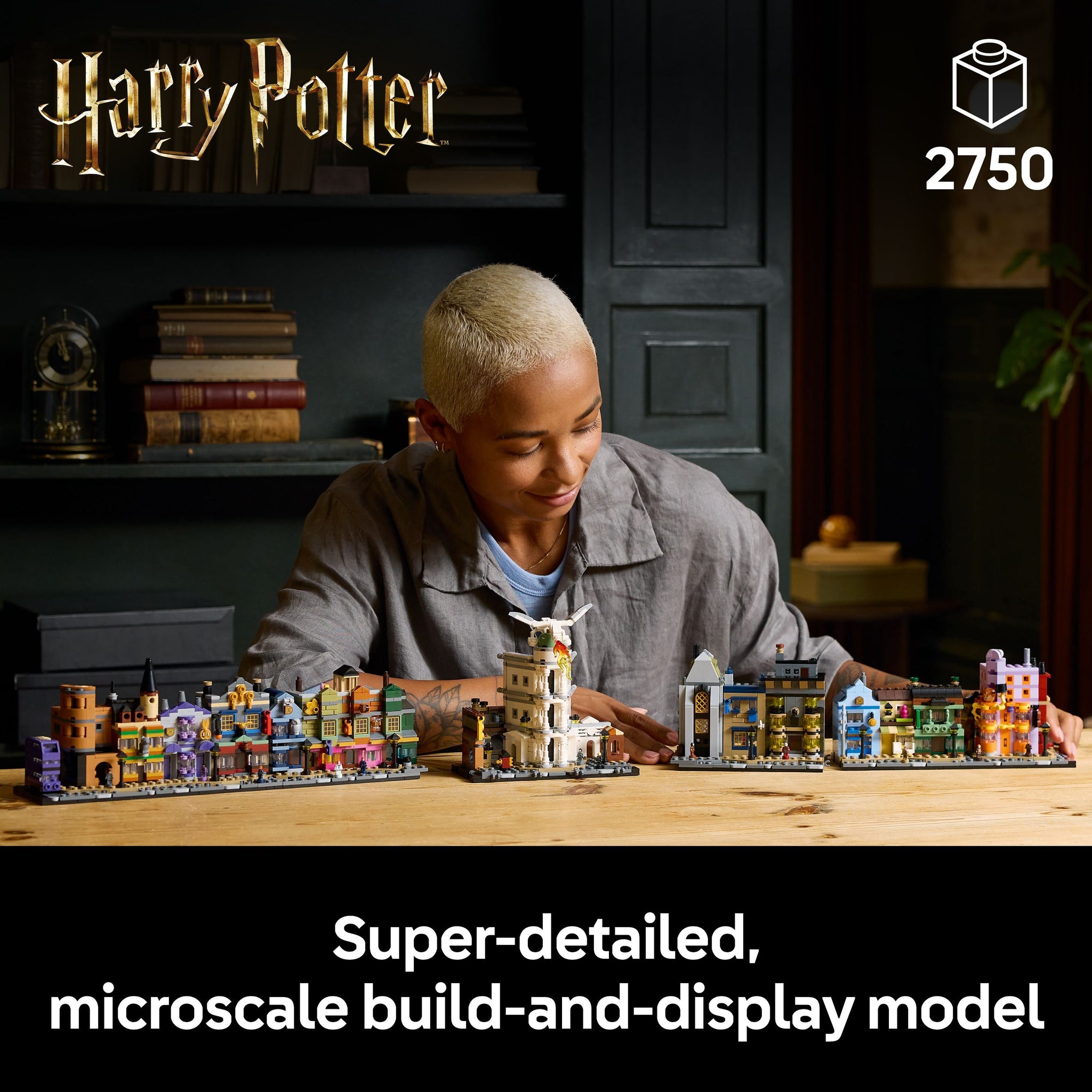 LEGO Harry Potter 76444 Negozi di Magia di Diagon Alley NUOVO SIGILLATO LEGO Harry Potter 76444 Negozi di Magia di Diagon Alley NUOVO SIGILLATO