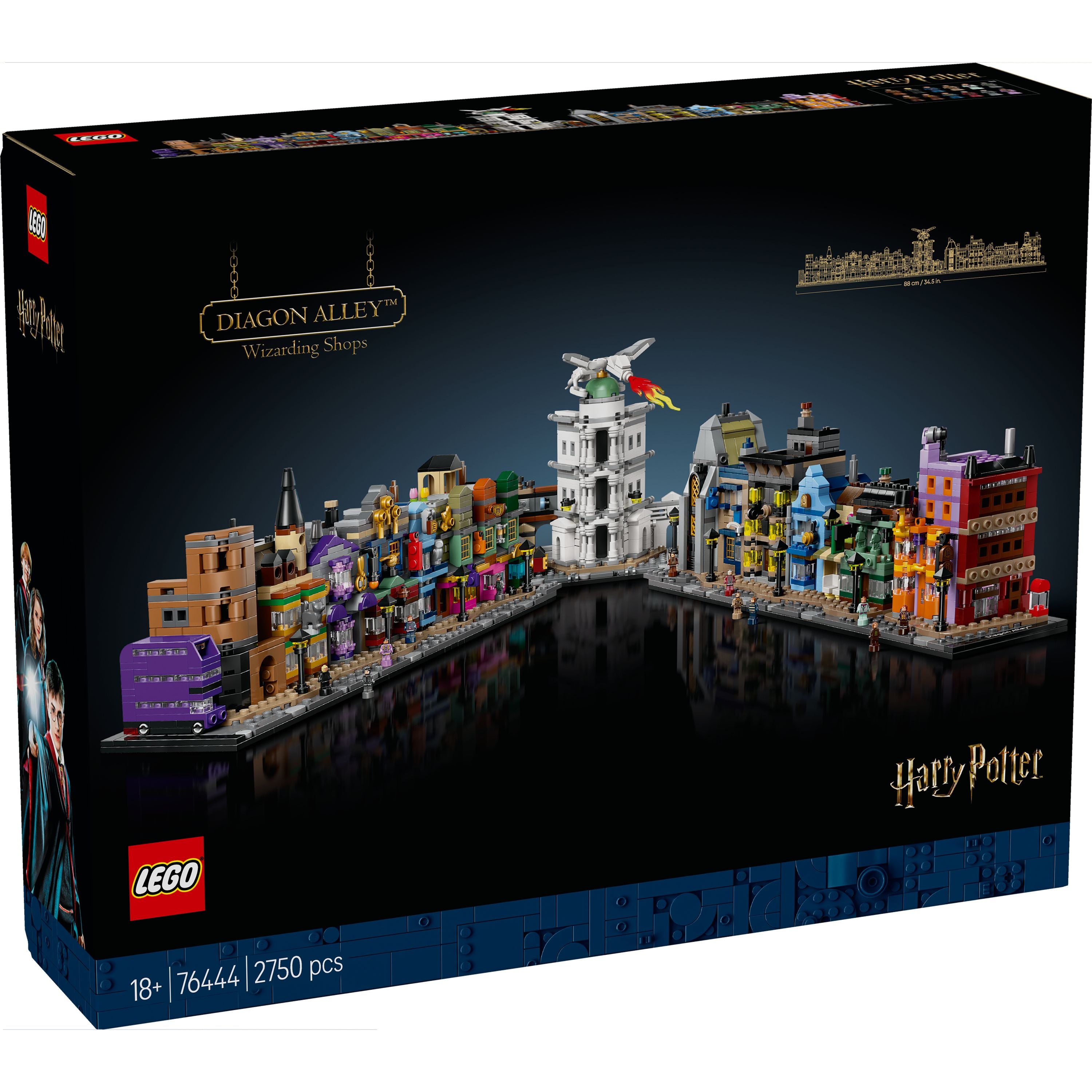LEGO 76444 Harry Potter Diagon Alley Wizarding Shops – Toyworld NZ
