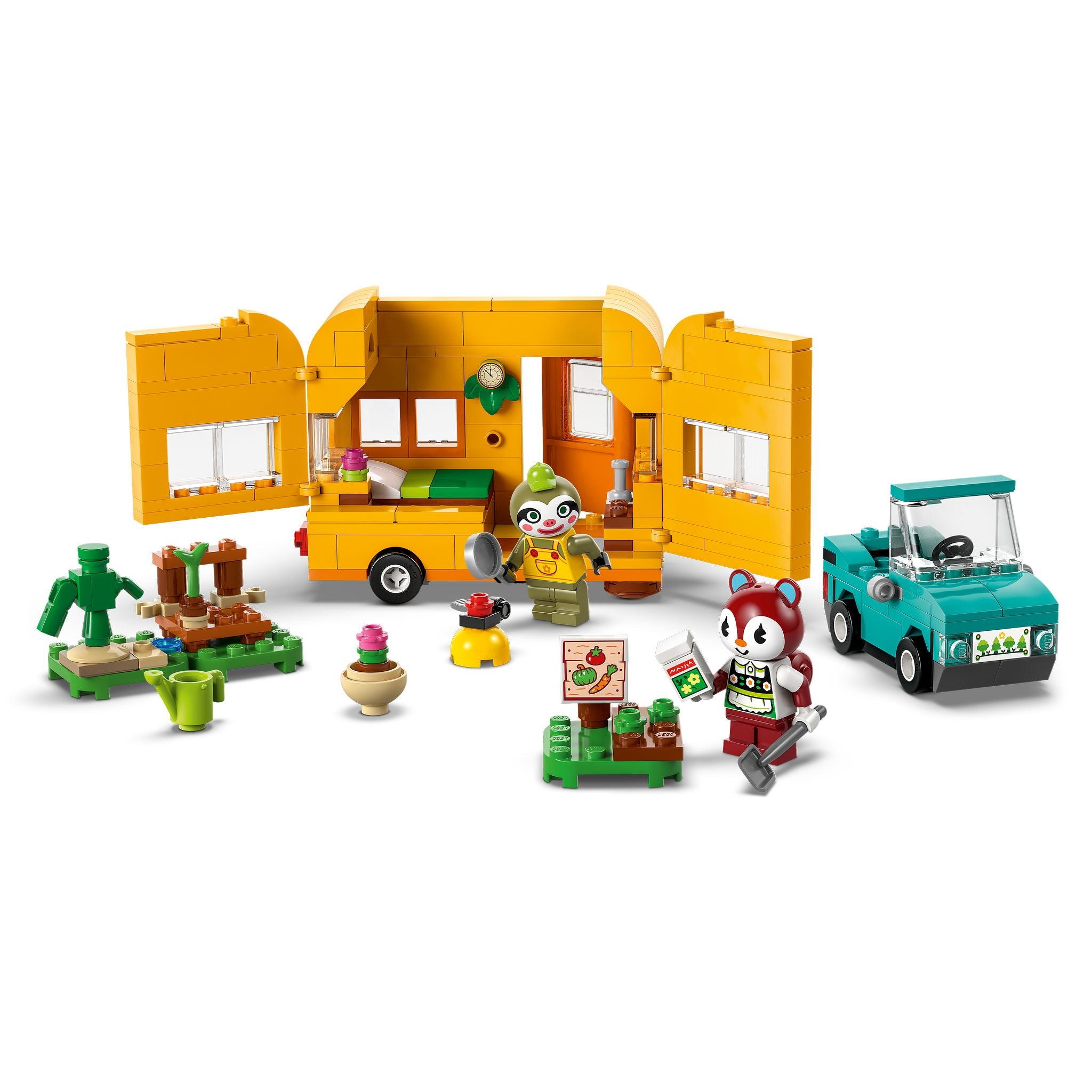 LEGO 77054 Animal Crossing Leif's Caravan & Garden Shop