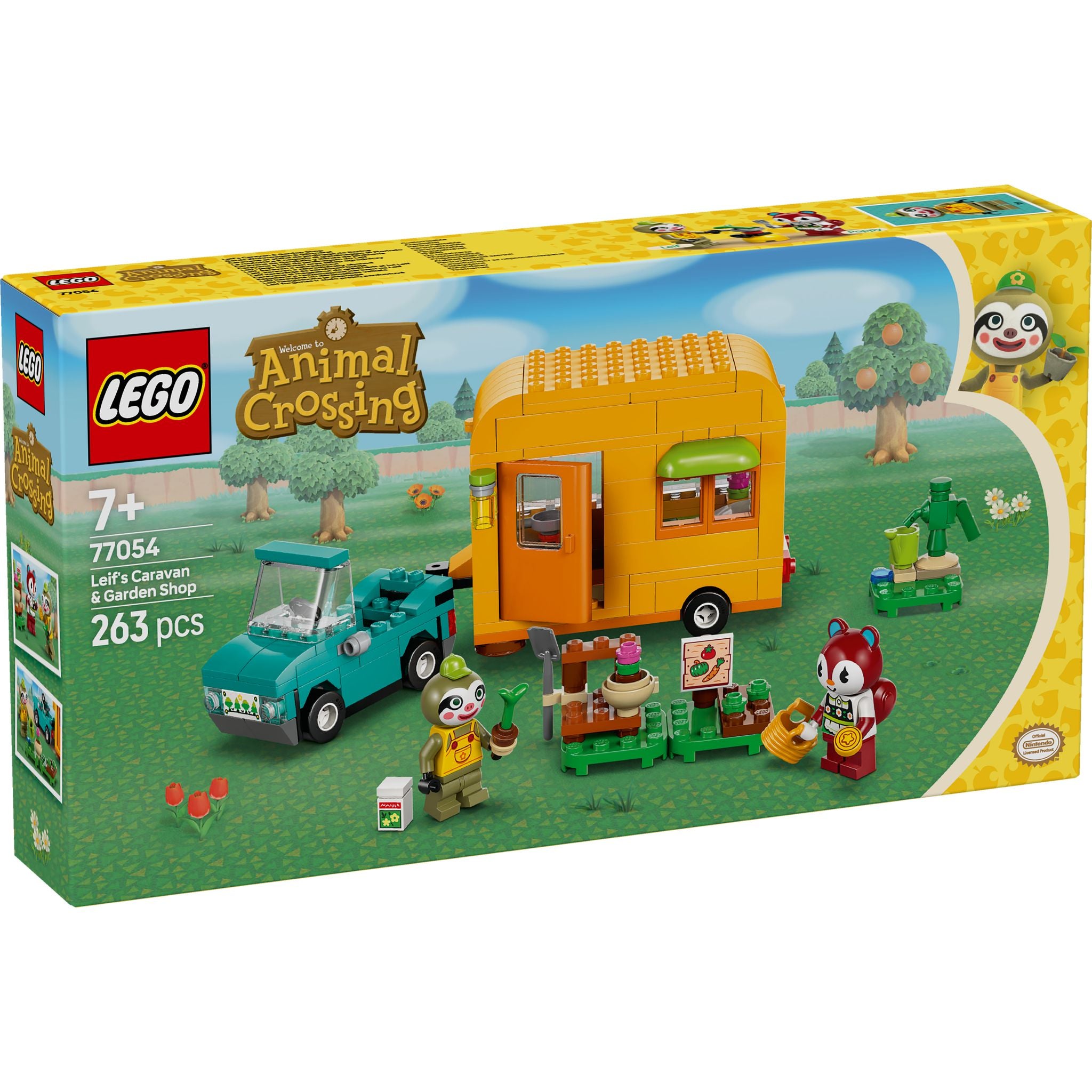 LEGO 77054 Animal Crossing Leif's Caravan & Garden Shop