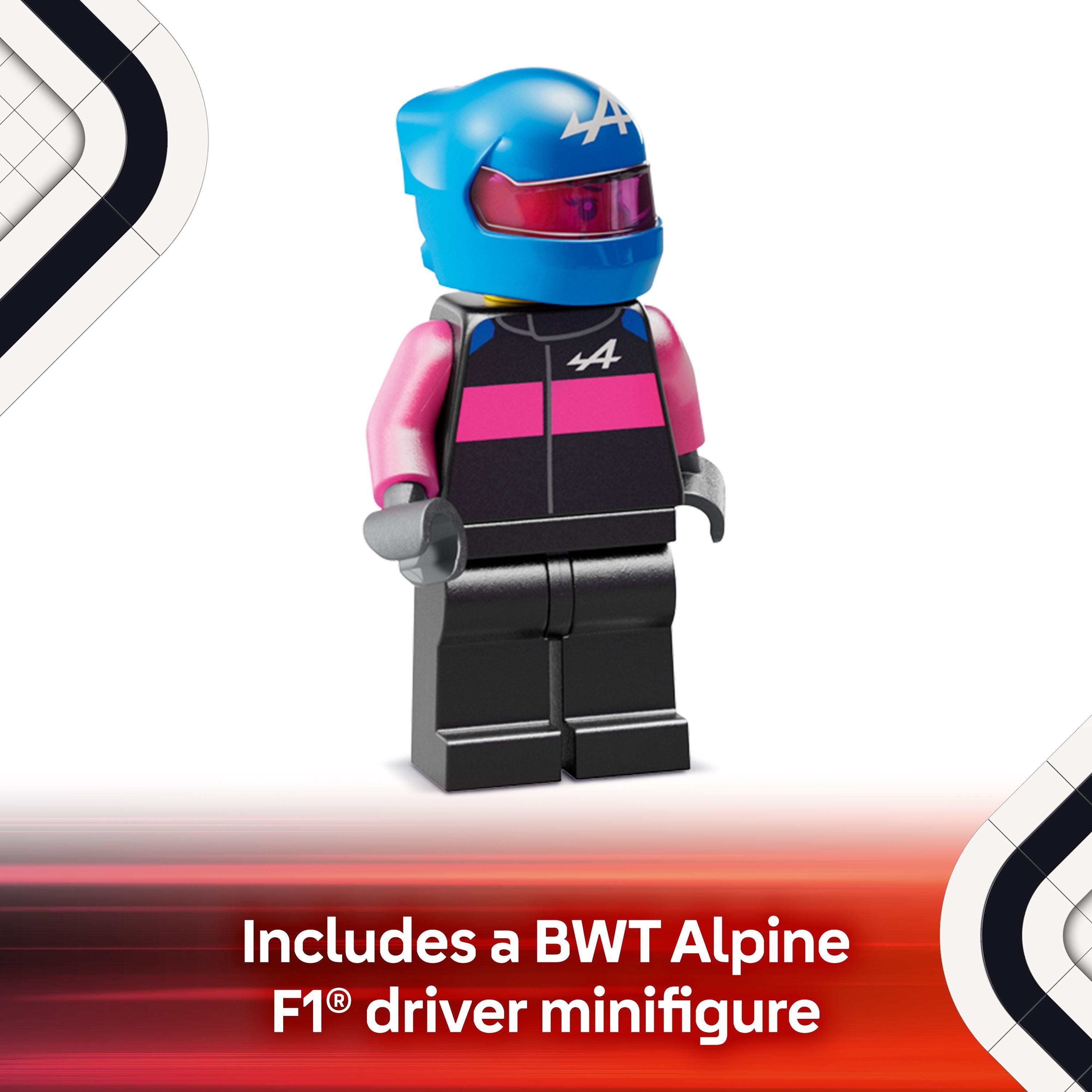 LEGO 77248 Speed Champions BWT Alpine F1 Team A524 Race Car