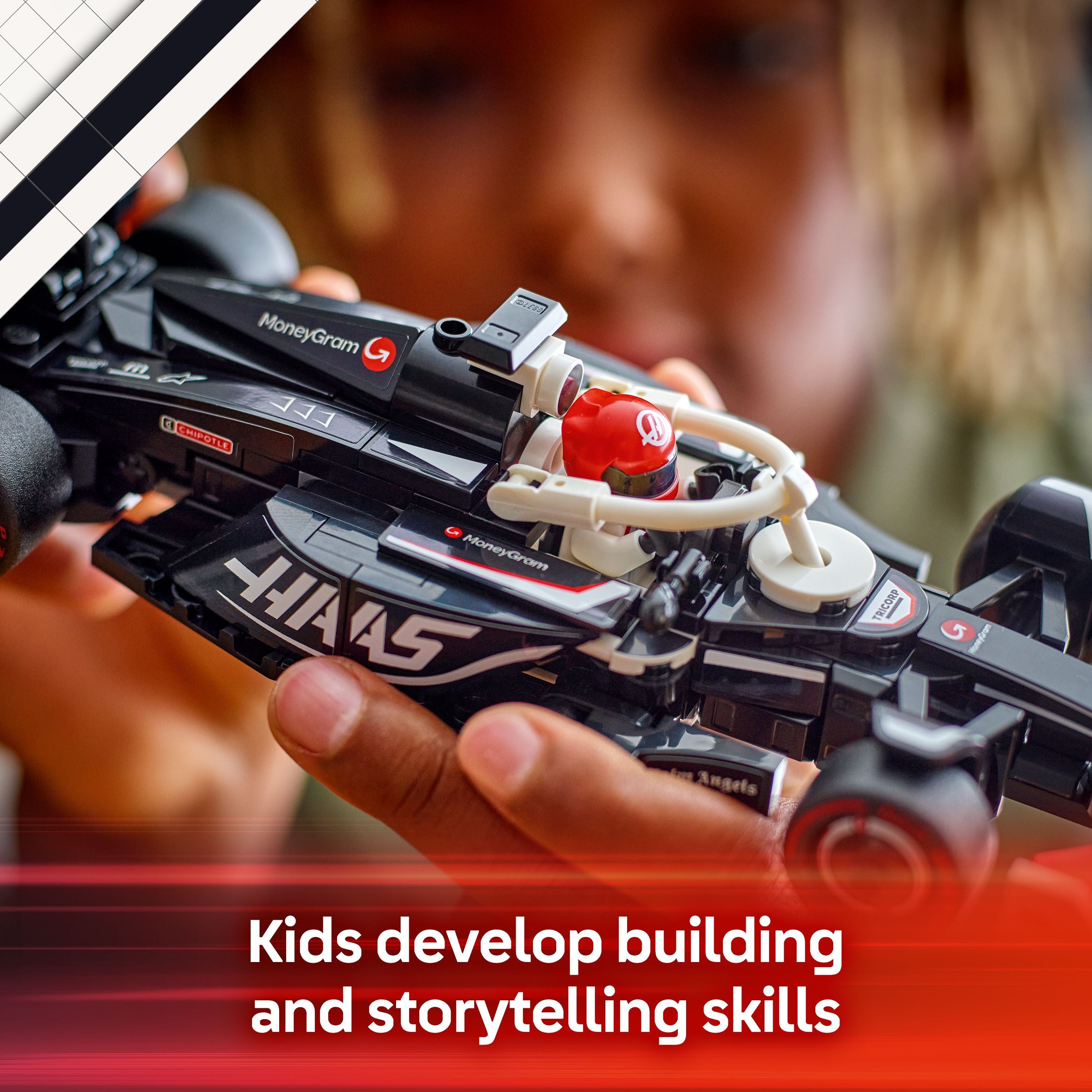 LEGO 77250 Speed Champions MoneyGram Haas F1 Team VF-24 Race Car