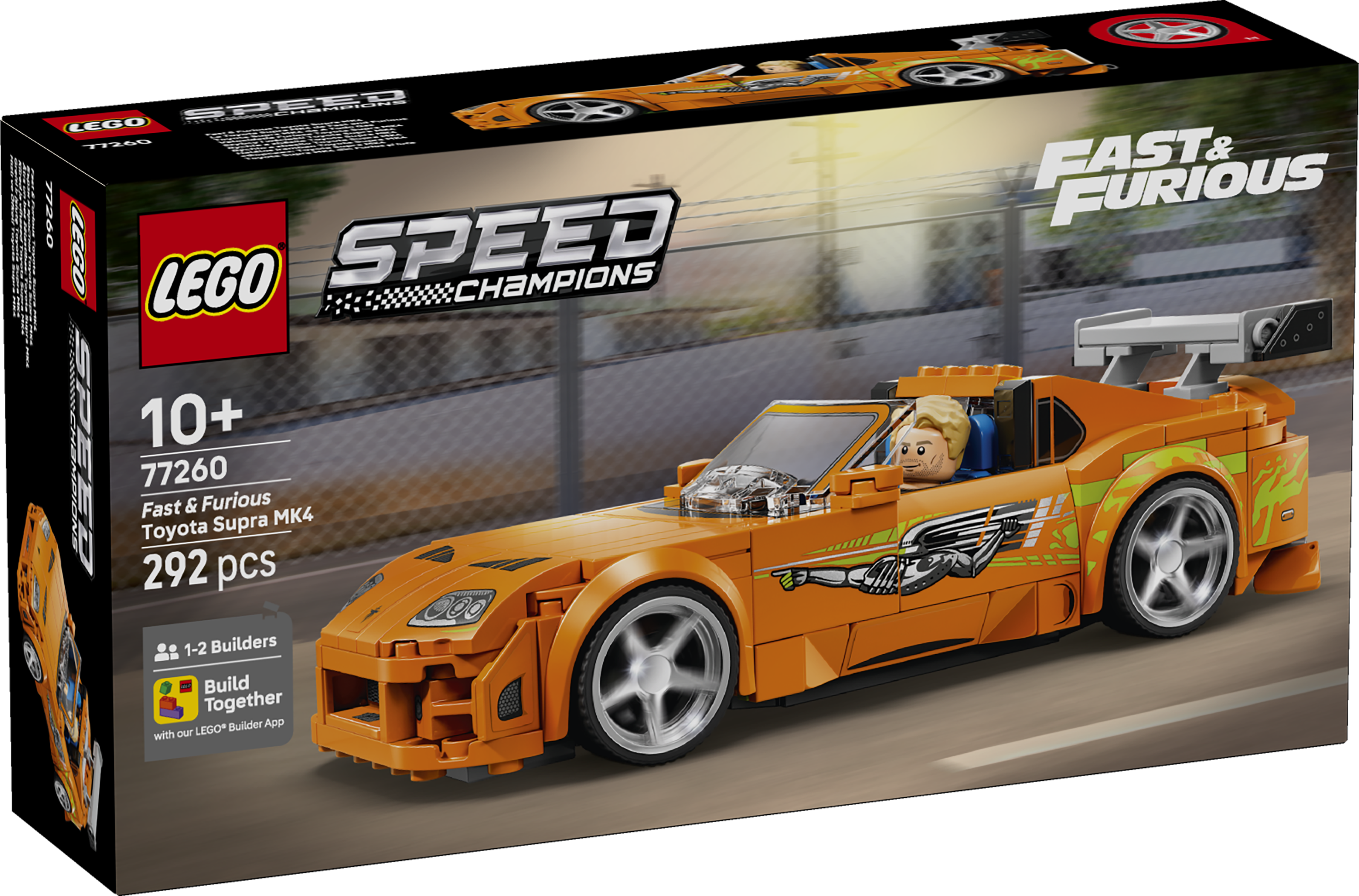 LEGO 77260 Speed Champions The Fast And Furious Toyota Supra MK4