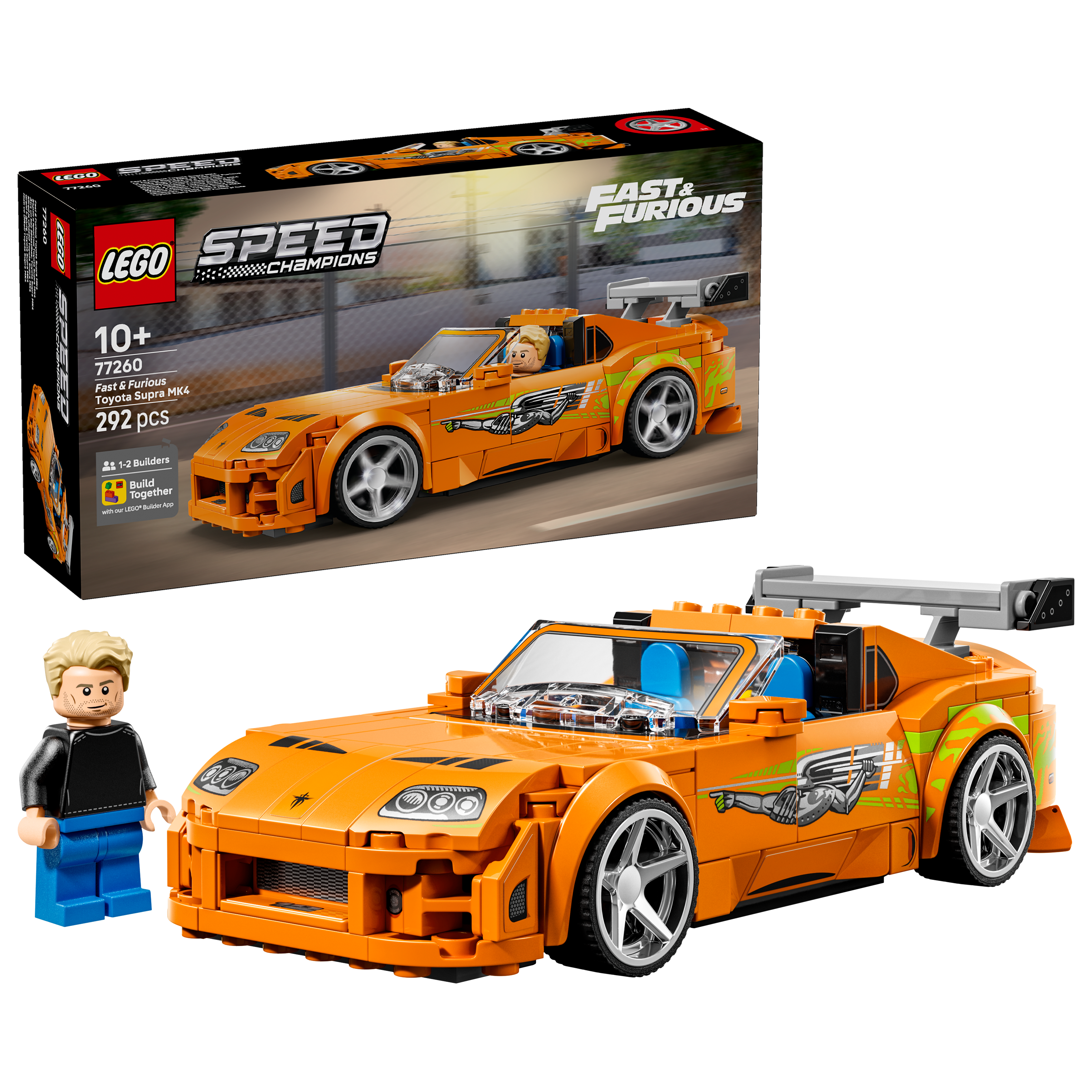 LEGO 77260 Speed Champions The Fast And Furious Toyota Supra MK4