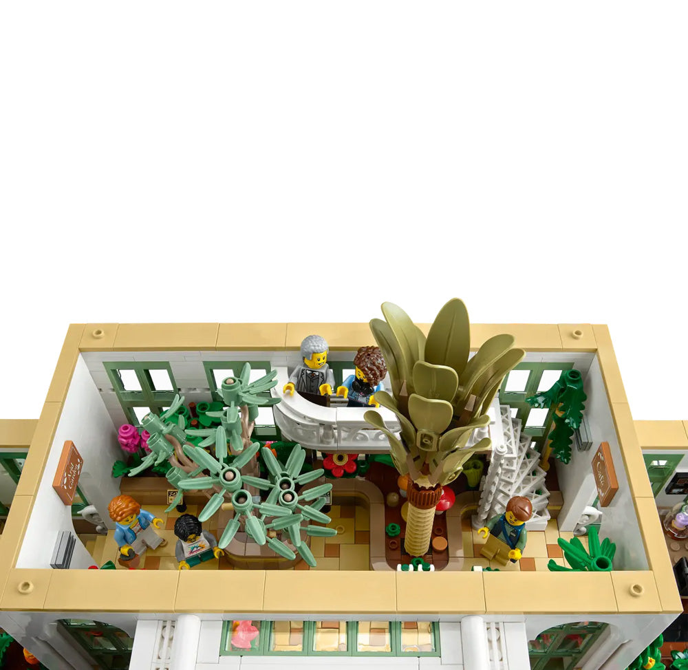 Assembled LEGO 21353 The Botanical Garden building set
