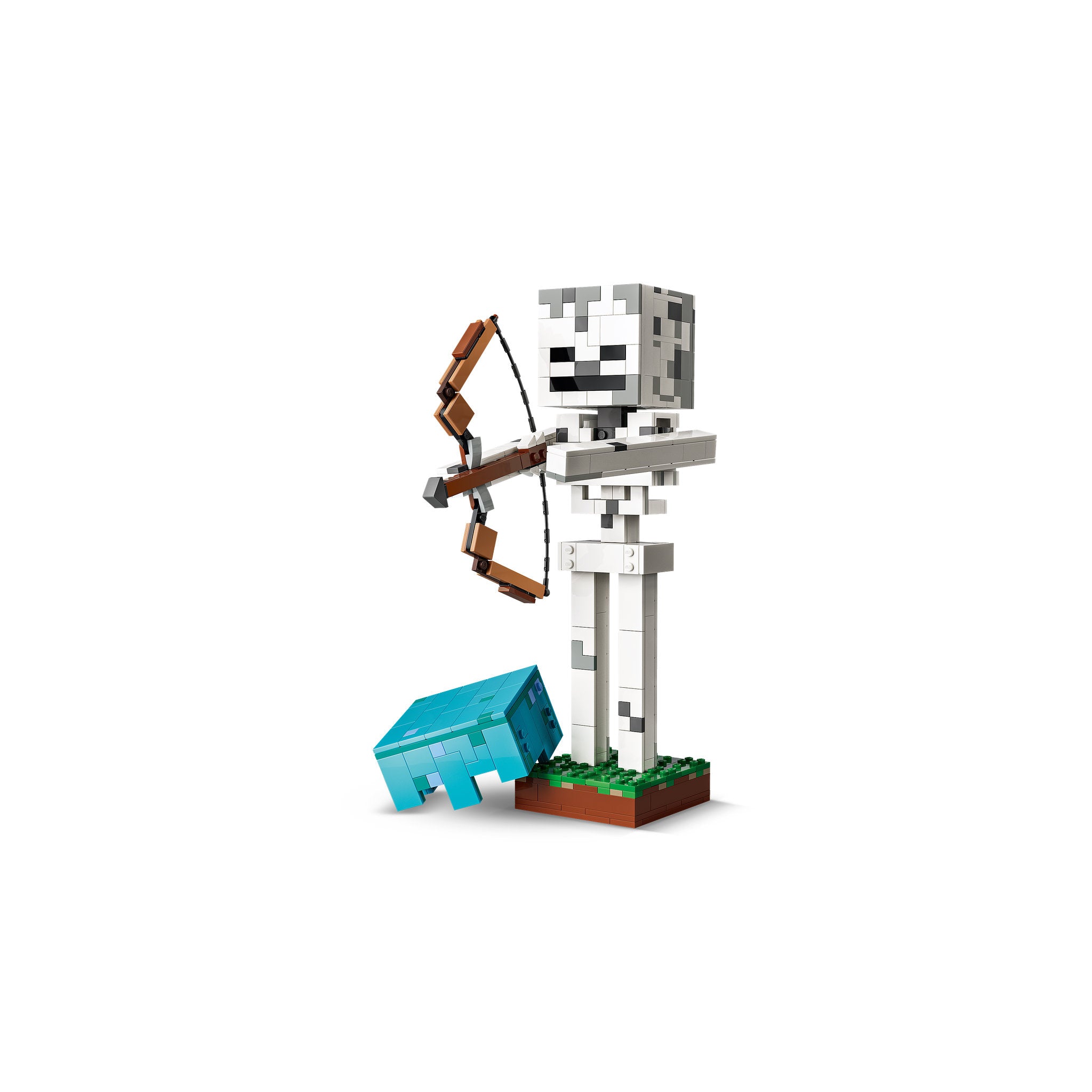 Assembled LEGO 21594 Minecraft The Skeleton Set