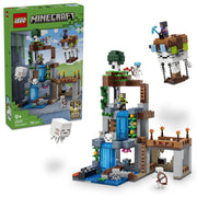 LEGO 21597 Minecraft Ghast Station Waterfall Set assembled, and in packaging