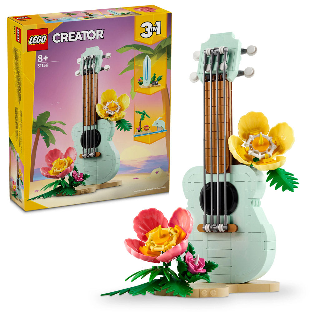 LEGO 31156 Creator Tropical Ukulele set, with packaging