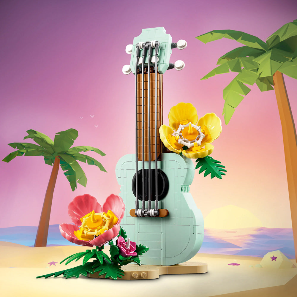 Assembled LEGO 31156 Creator Tropical Ukulele set
