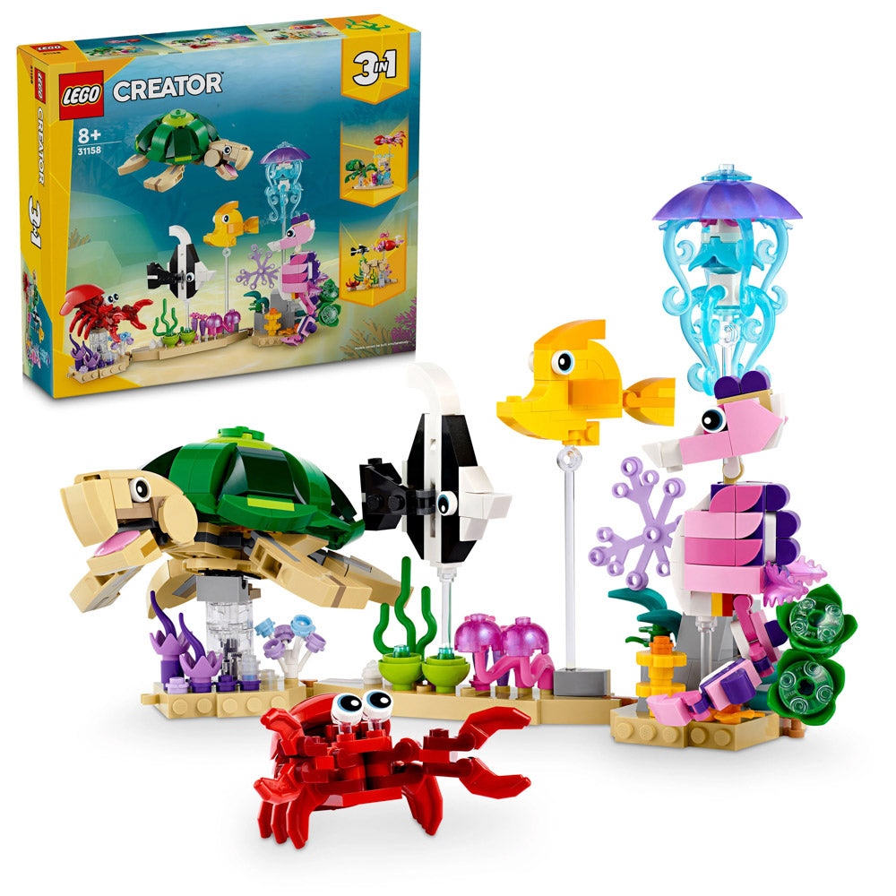 LEGO 31158 Creator Sea Animals set, in packaging