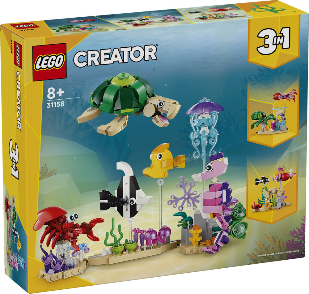 LEGO 31158 Creator Sea Animals set, in packaging
