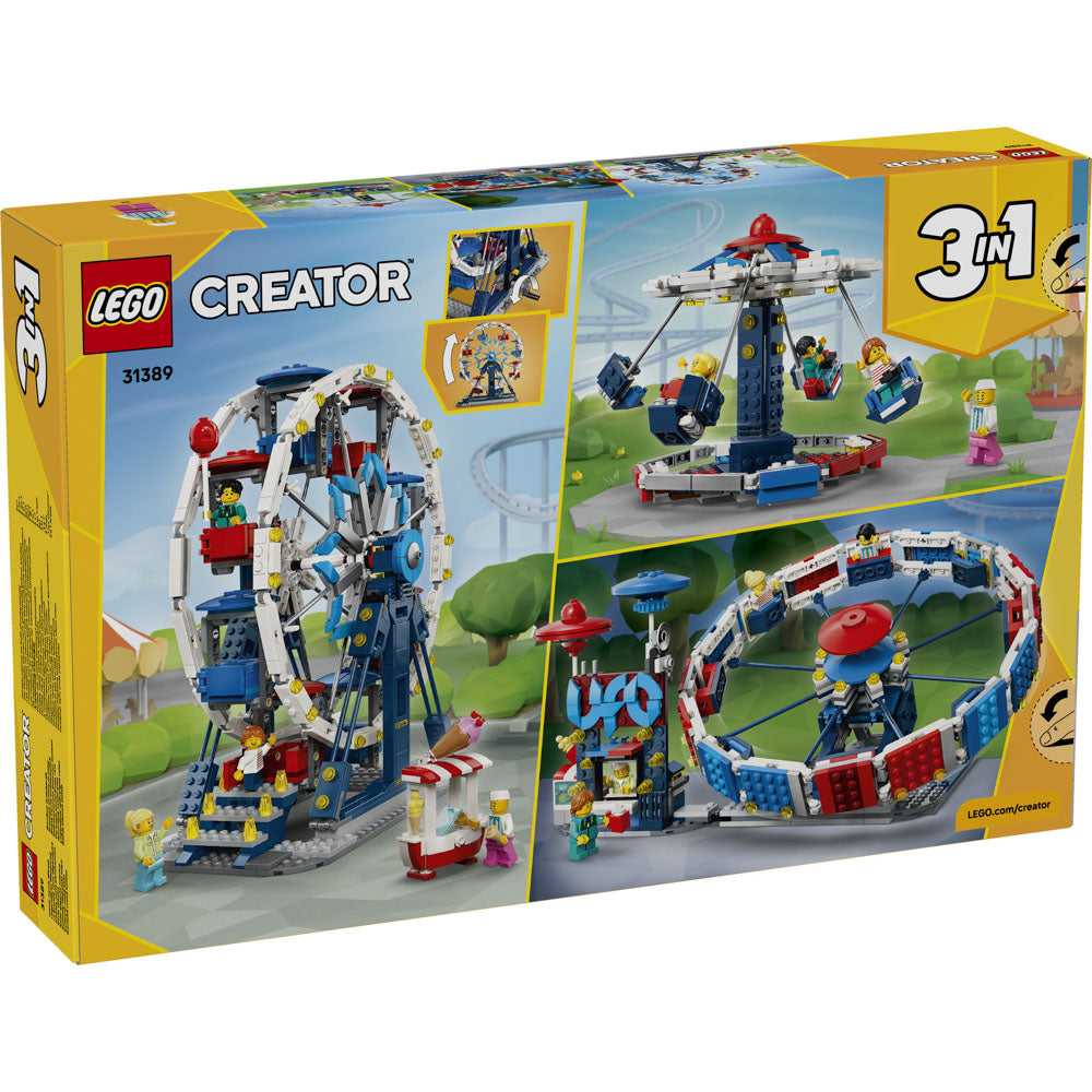 LEGO 31389 Creator Iconic Ferris Wheel Amusement Ride Blue Set in packaging