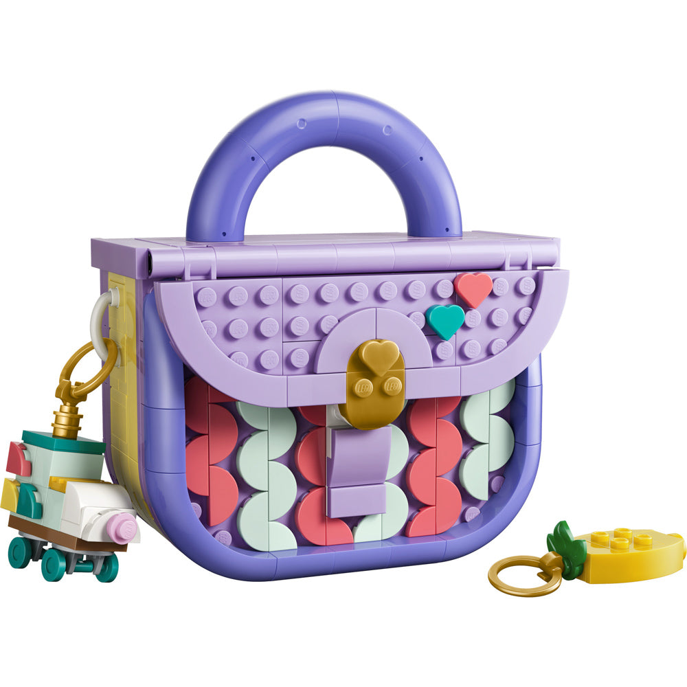 Assembled LEGO 31391 Creator Purple Art Fashion Bag Handbag with Storage Set