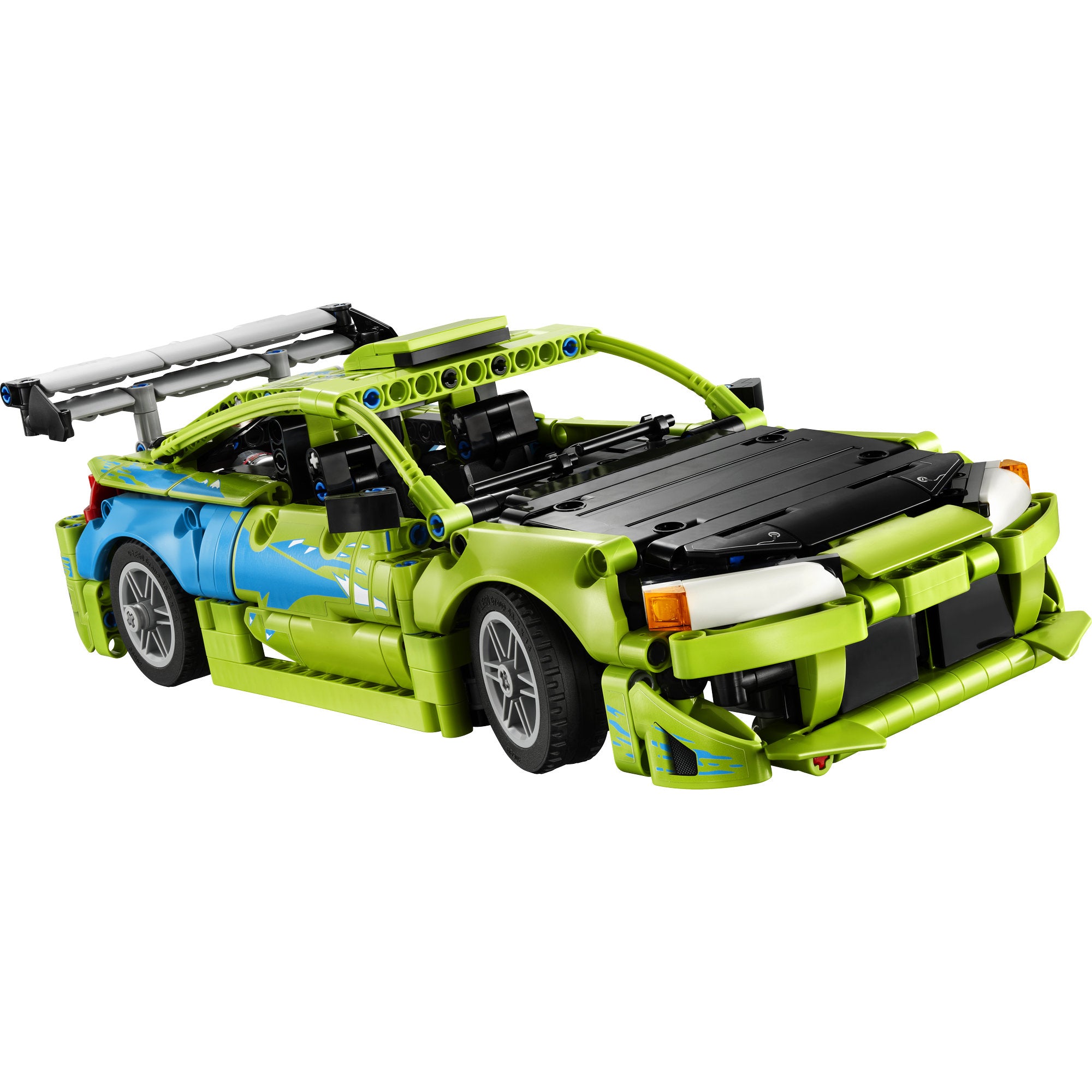 Assembled LEGO 42229 Technic Fast and Furious Green Mitsubishi Eclipse Car Set