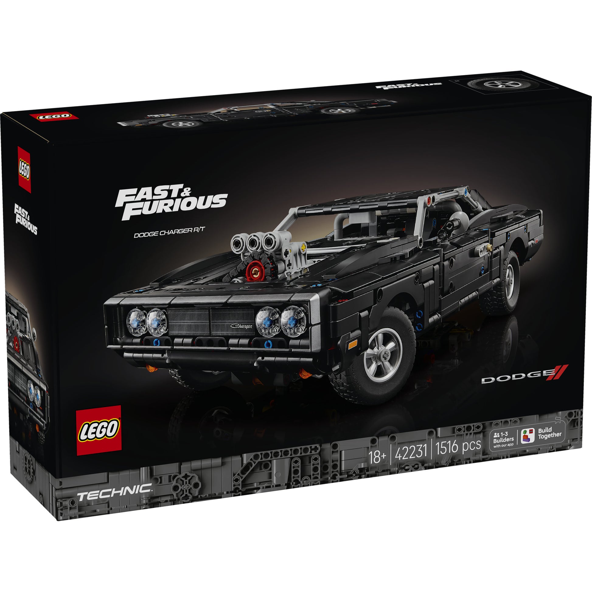 LEGO 42231 Technic Fast And Furious Dodge Charger RT Car Set in packaging