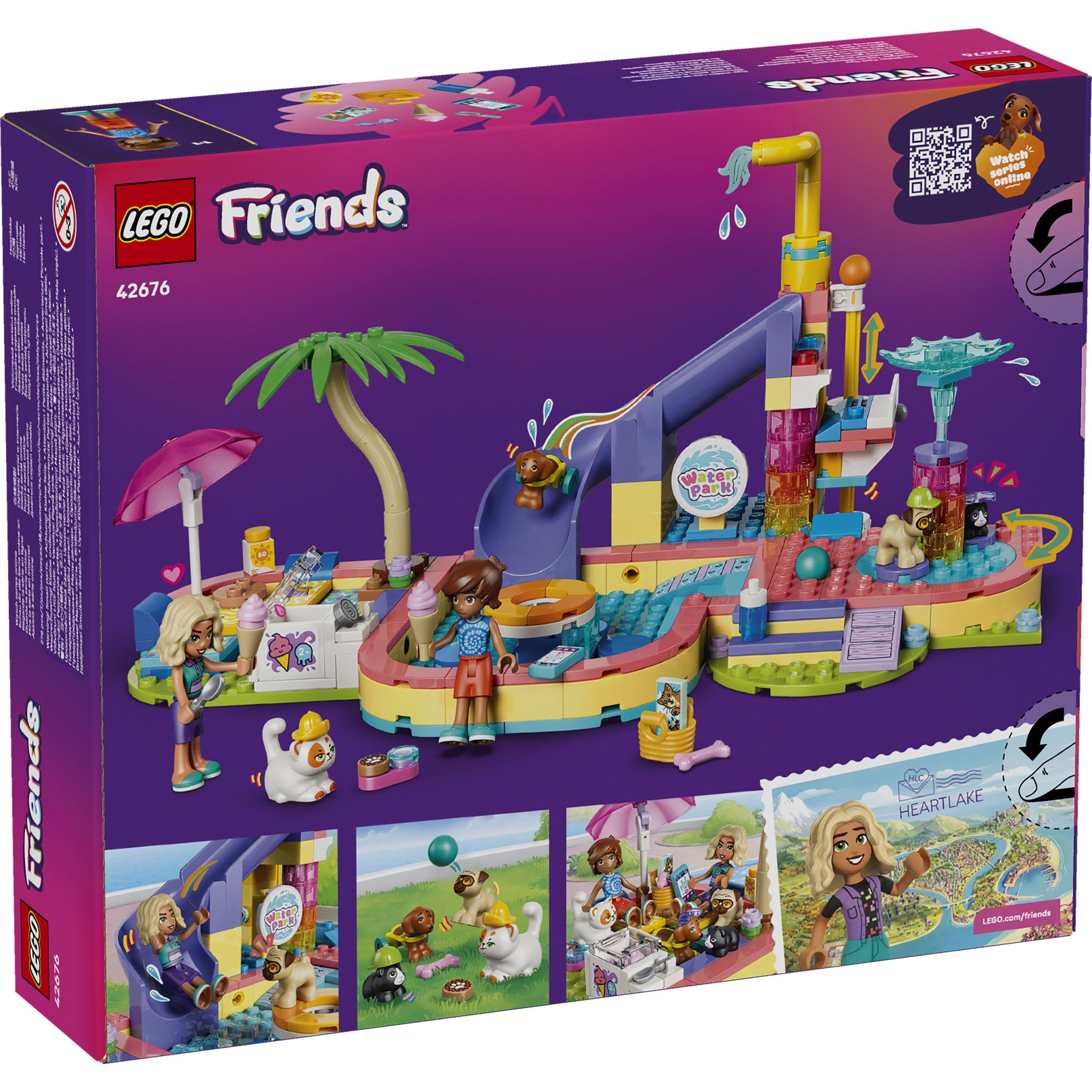 LEGO 42676 Friends Fun Water Park Day Set in packaging