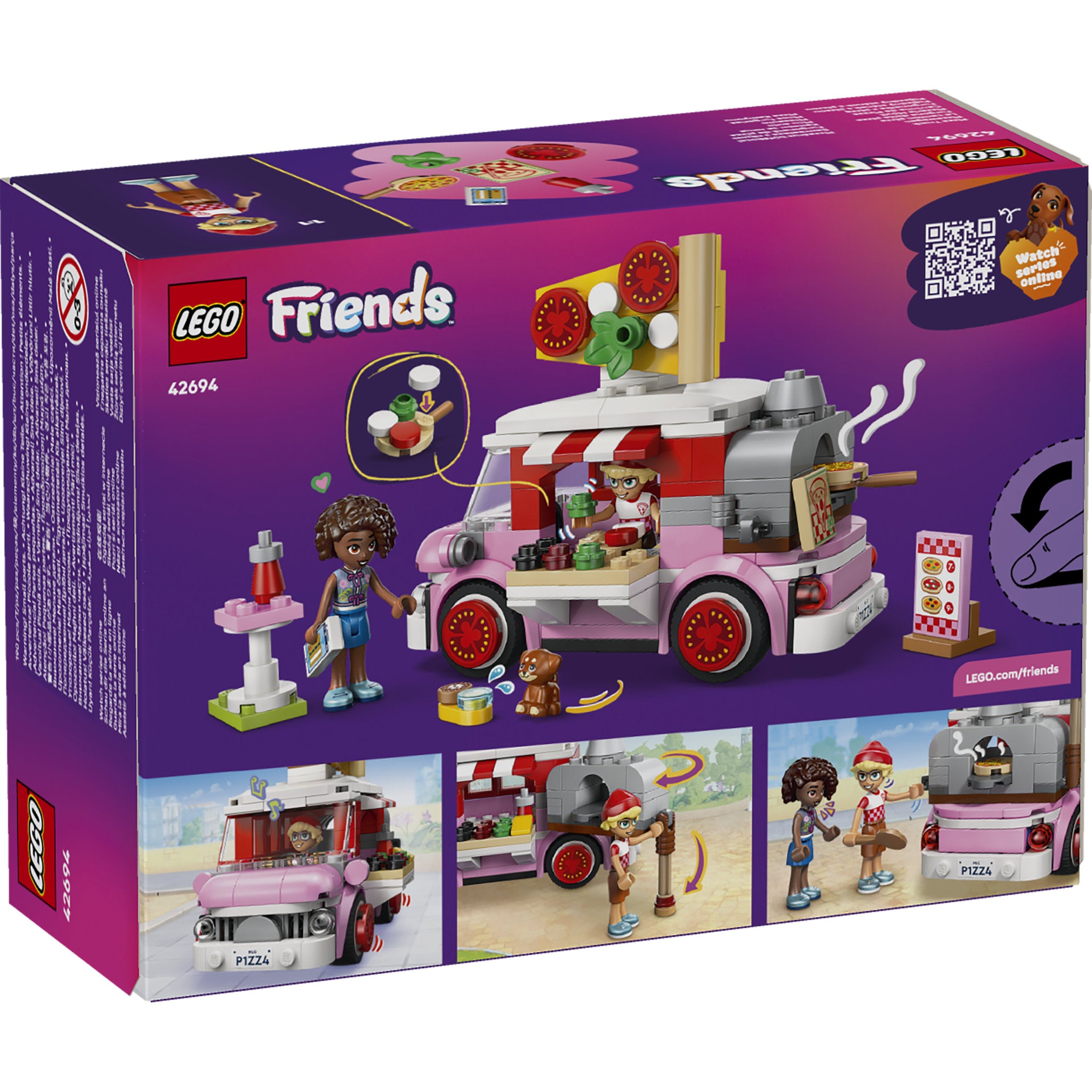 LEGO 42694 Friends Pizza Truck Set in packaging