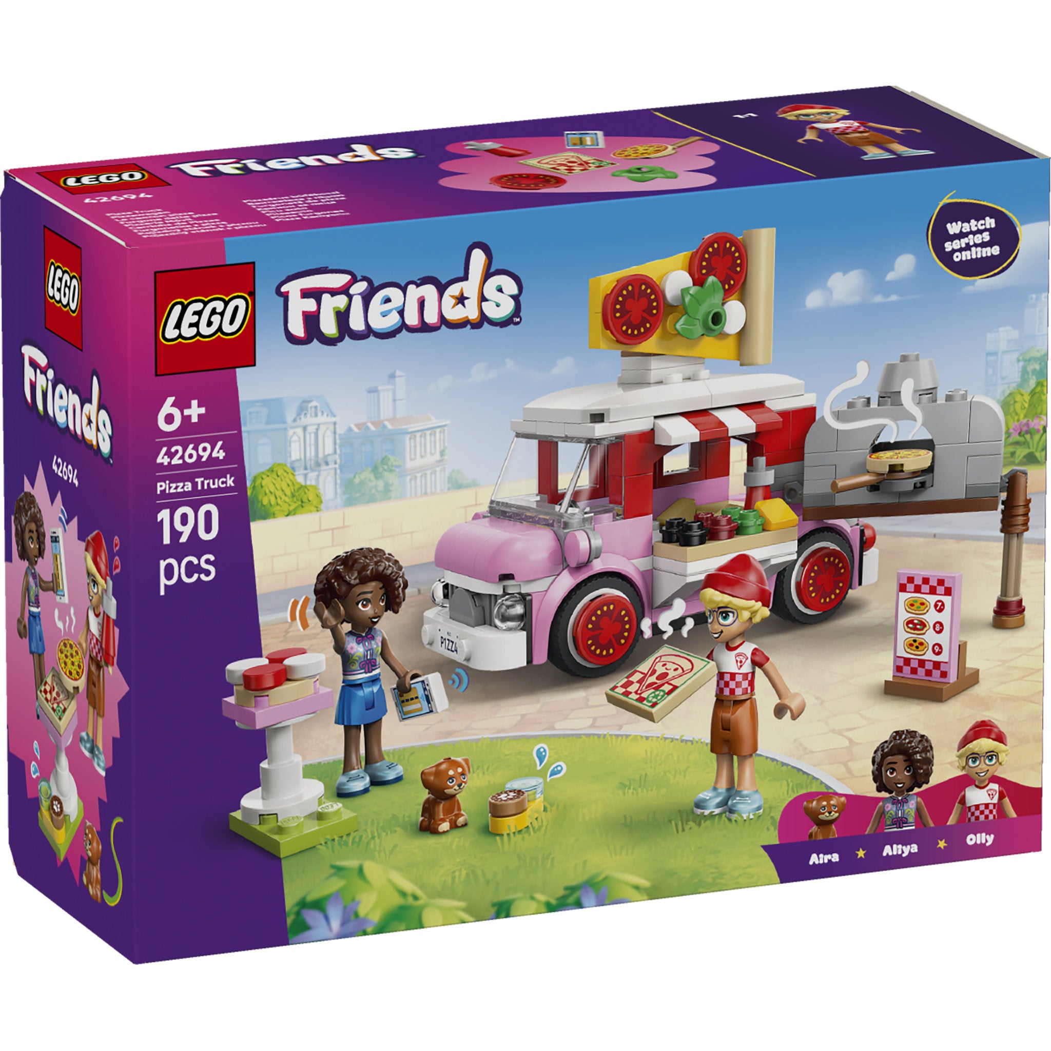 LEGO 42694 Friends Pizza Truck Set in packaging