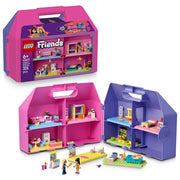 Assembled LEGO 42697 Friends Creative Dollhouse Foldable Suitcase set pink purple