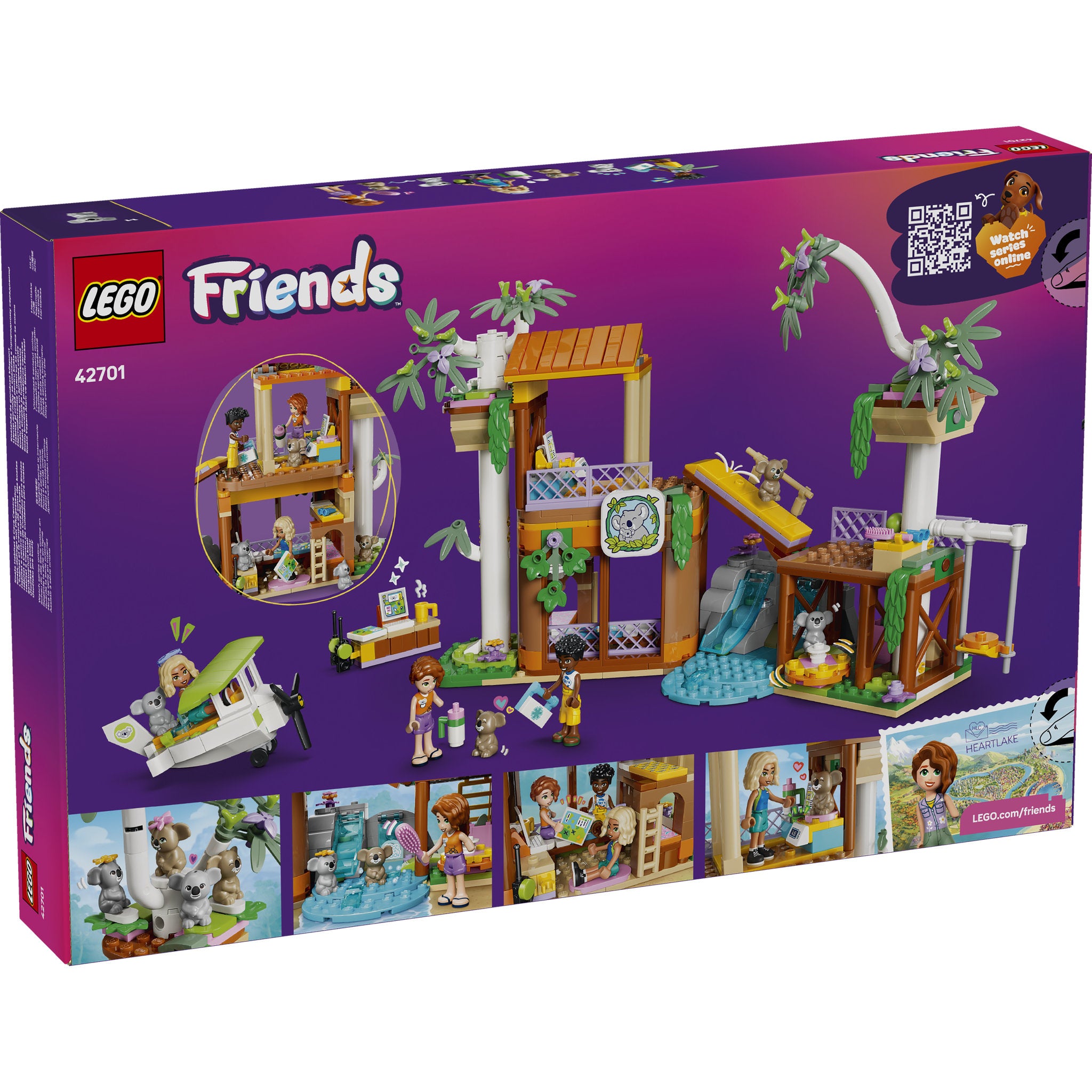 LEGO 42701 Friends Koala Habitat and Care Centre Set in packaging