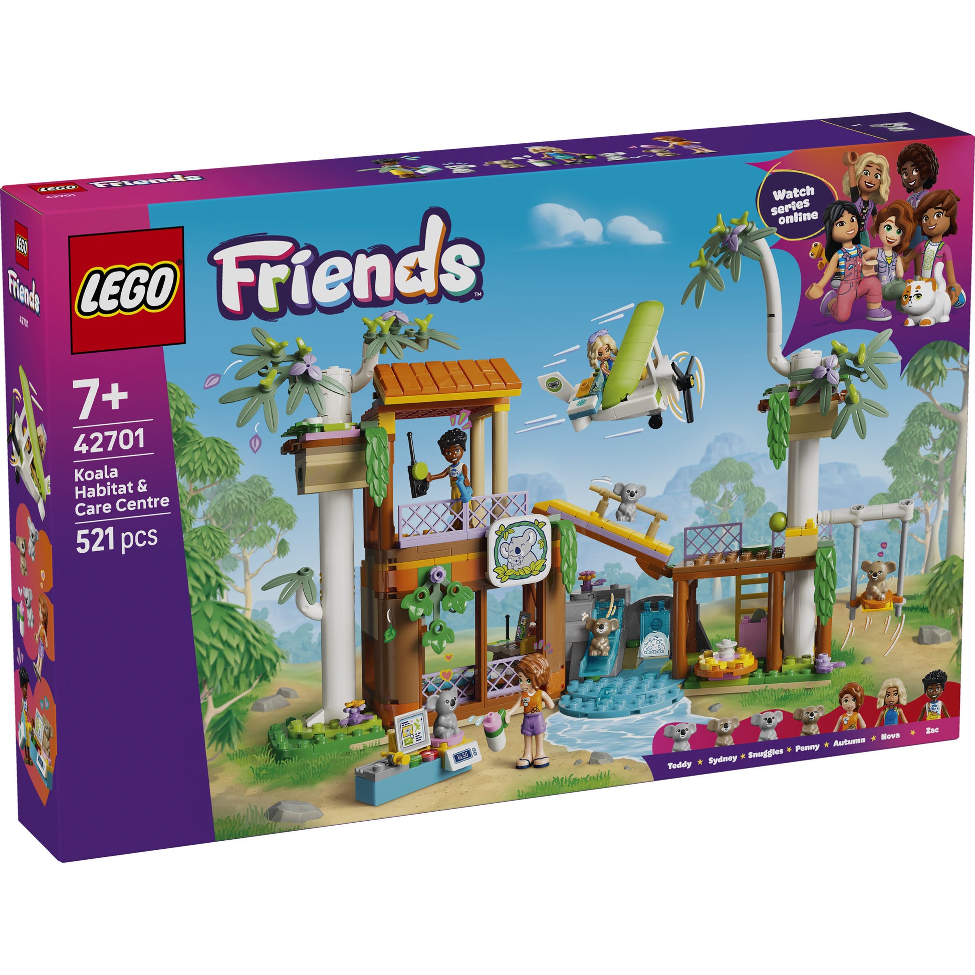 LEGO 42701 Friends Koala Habitat and Care Centre Set in packaging
