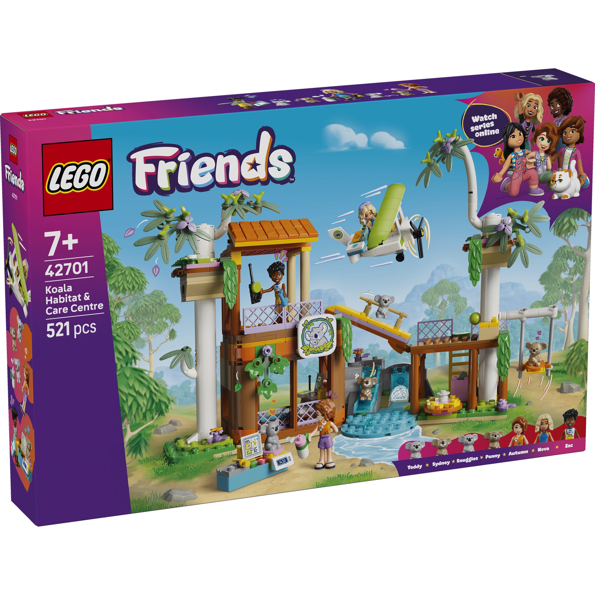 LEGO 42701 Friends Koala Habitat and Care Centre Set in packaging