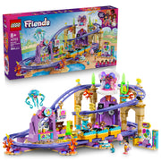 LEGO 42703 Friends Mermaid Roller Coaster Ride Set assembled, and with packaging
