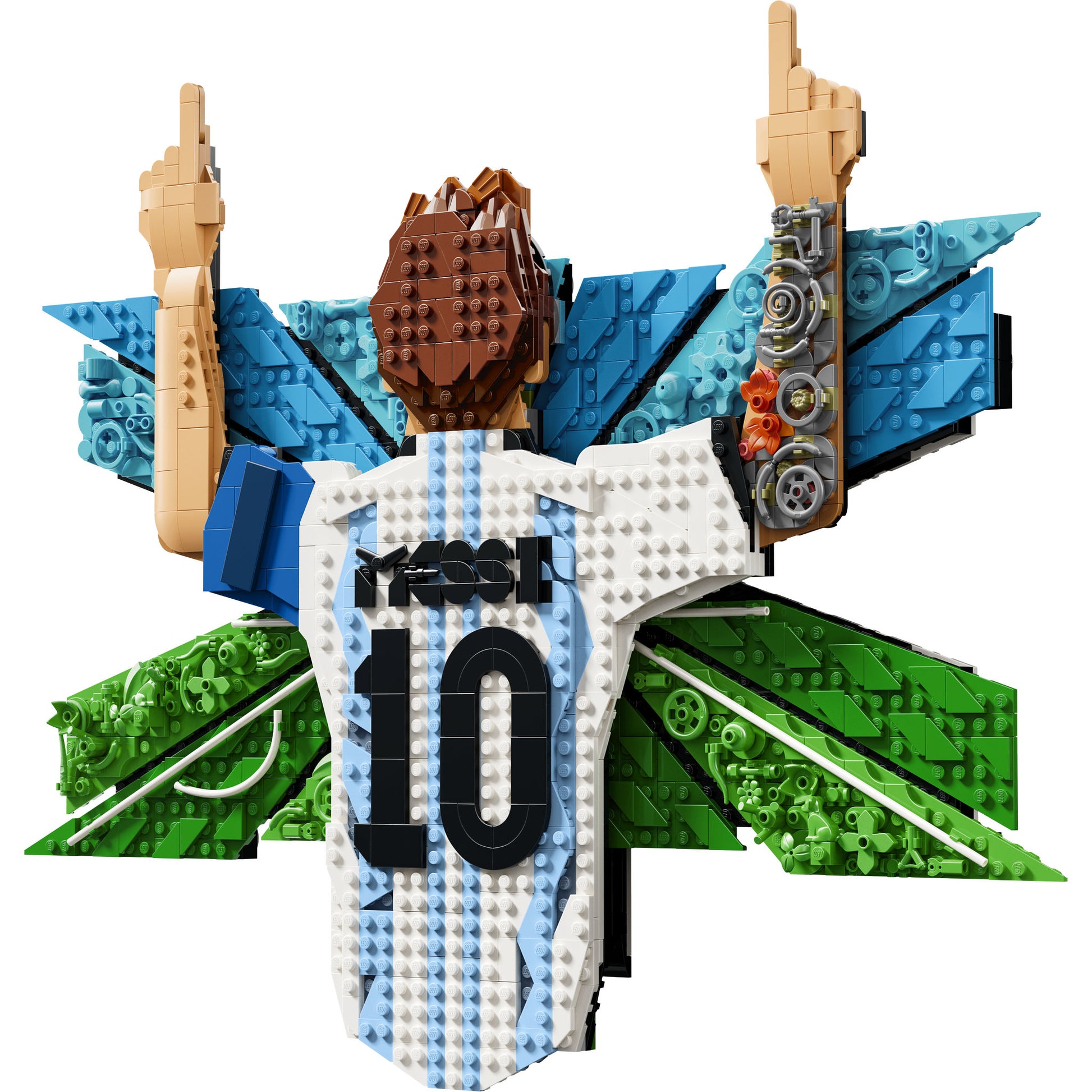 Assembled LEGO 43018 Editions Football Lionel Messi Celebration Set