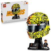 LEGO 43023 McLaren Mastercard F1 Team Lando Norris Helmet set, in front of packaging