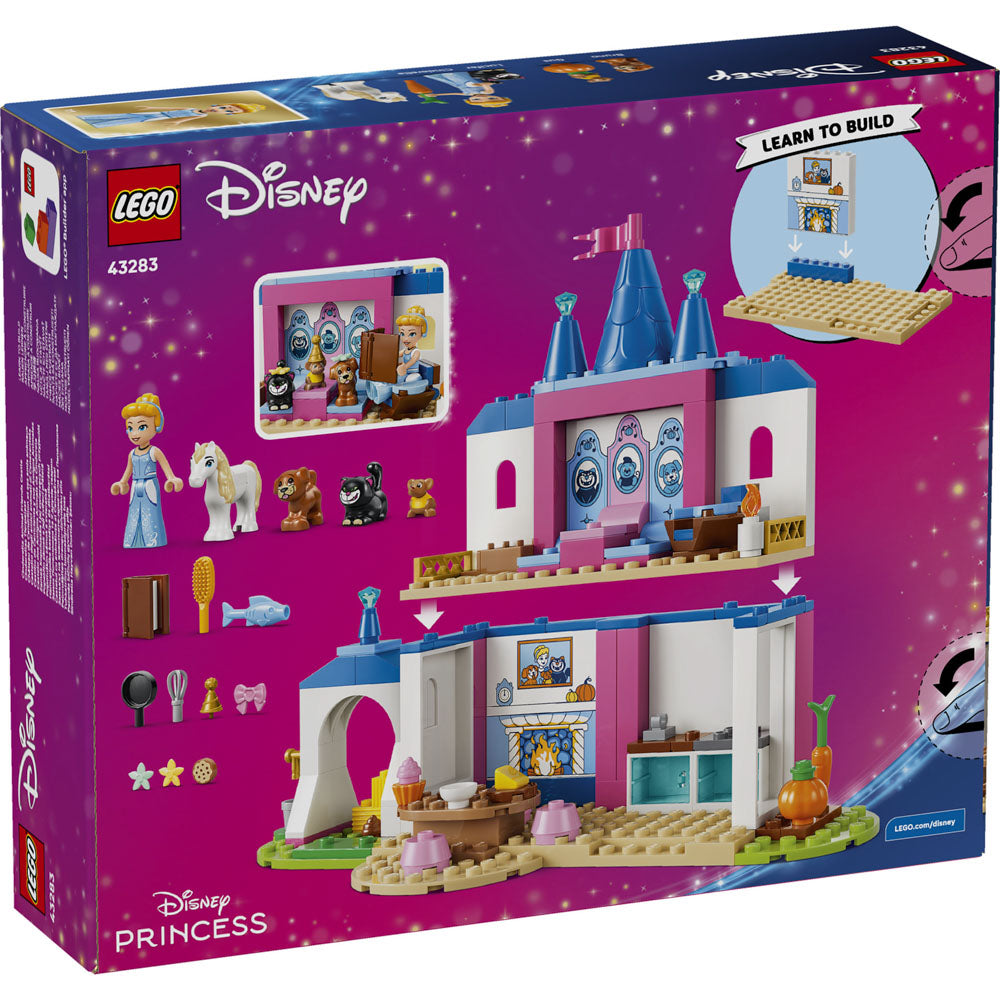 LEGO 43283  Disney Princess Cinderella Animal Friends Castle Set in packaging