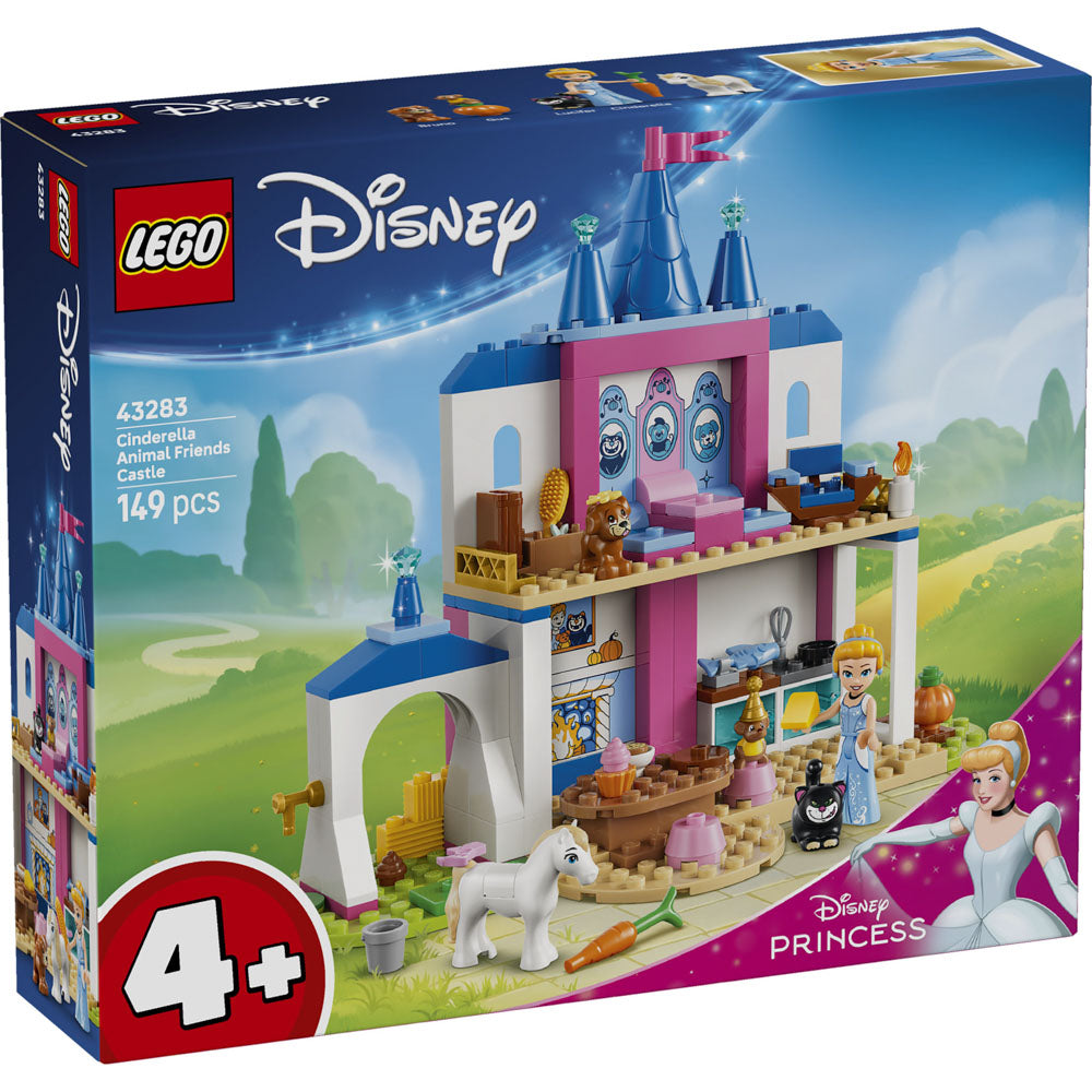 LEGO 43283  Disney Princess Cinderella Animal Friends Castle Set in packaging