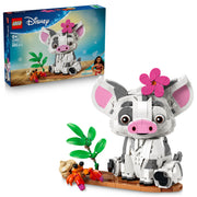 LEGO 43292 Moana Disney Princess Pua Pig Set, assembled with packaging