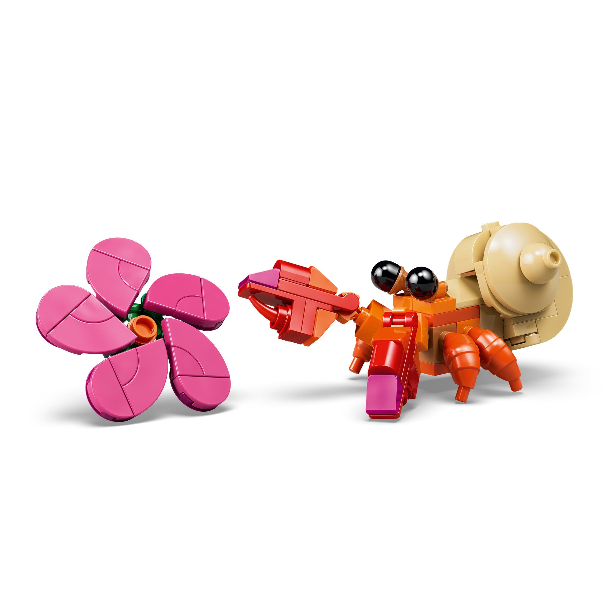 Assembled crab in LEGO 43292 Moana Disney Princess Pua Pig Set
