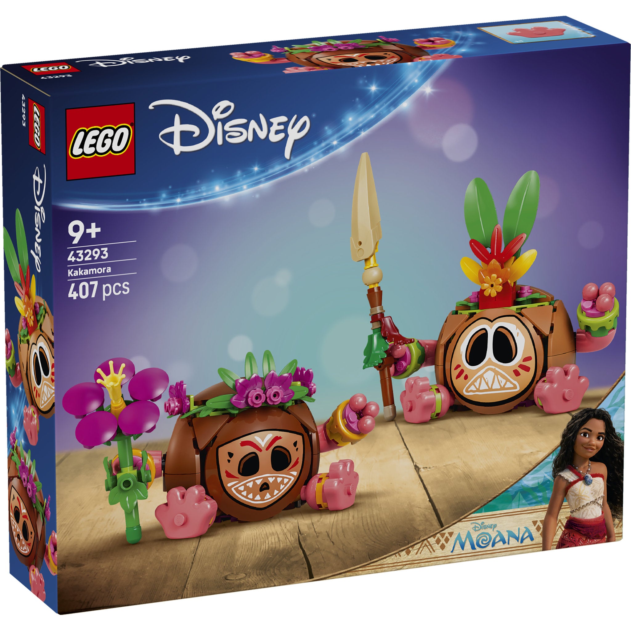 LEGO 43293 Moana Disney Princess Kakamora Set in packaging
