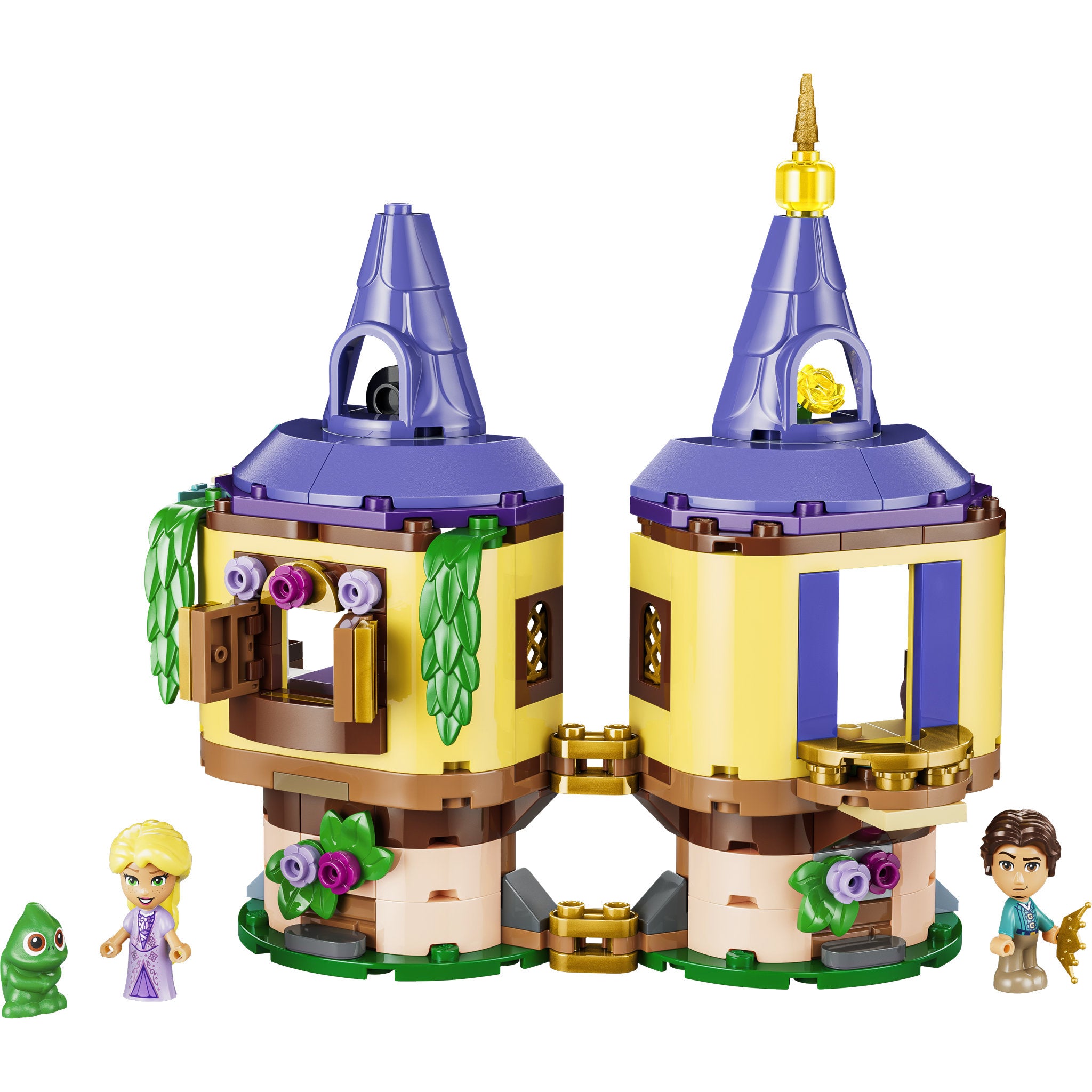 Assembled LEGO 43294 Disney Princess Rapunzel's Mini Tower Set