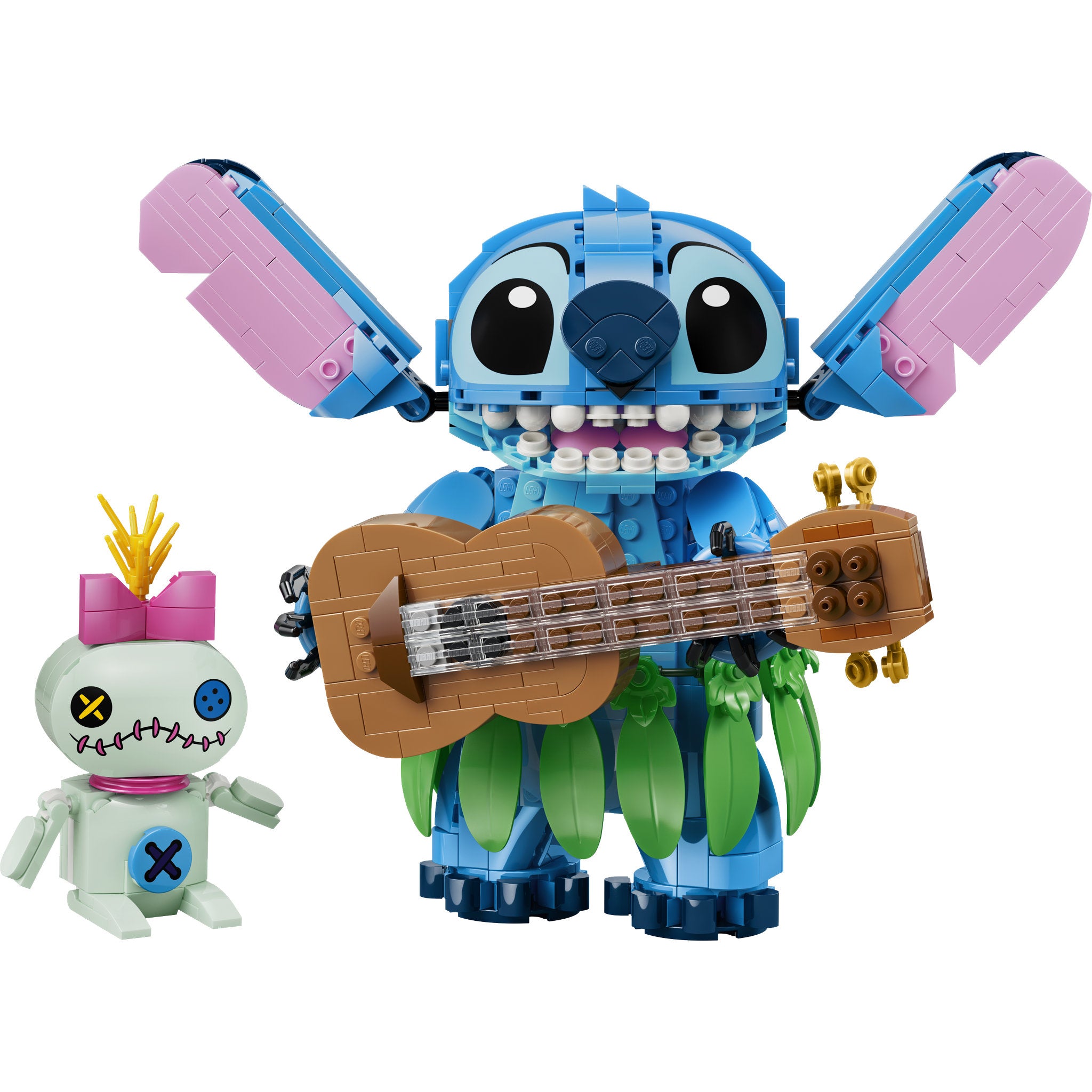 Assembled LEGO 43296 Disney Classic Stitch & Scrump Set
