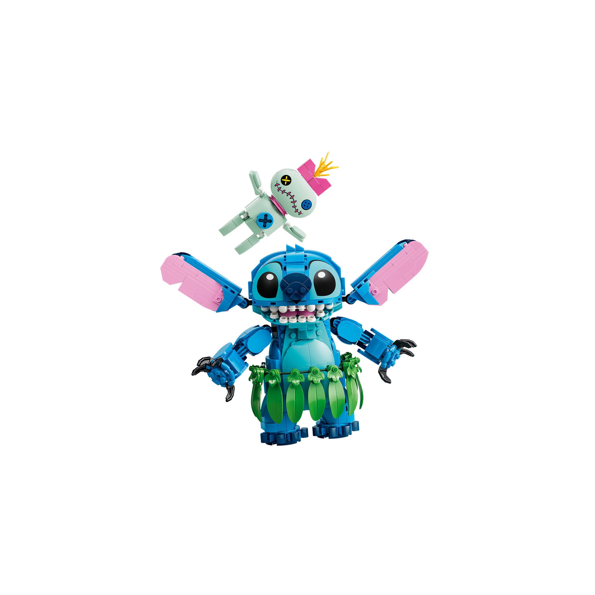 Assembled LEGO 43296 Disney Classic Stitch & Scrump Set