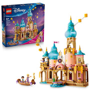 LEGO 43297 Disney Princess Rapunzel's Castle Set assembled, with packaging