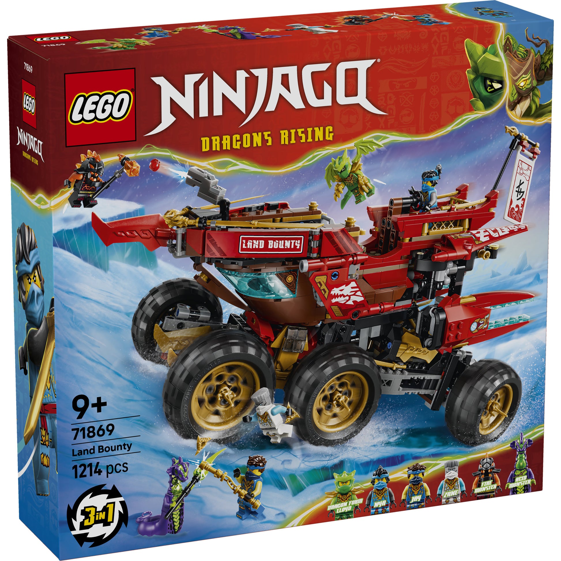 LEGO 71869 NINJAGO The Land Bounty Set in packaging
