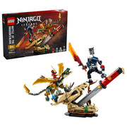 LEGO 71871 NINJAGO Blade Of Time - Dragon & Oni Warrior Set assembled, and in packaging